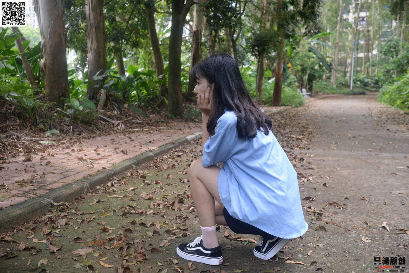 图片[39]-只糖棉袜 NO.381 孙怡 – 绿荫里的一抹蓝 [164P] – 速更版-美库