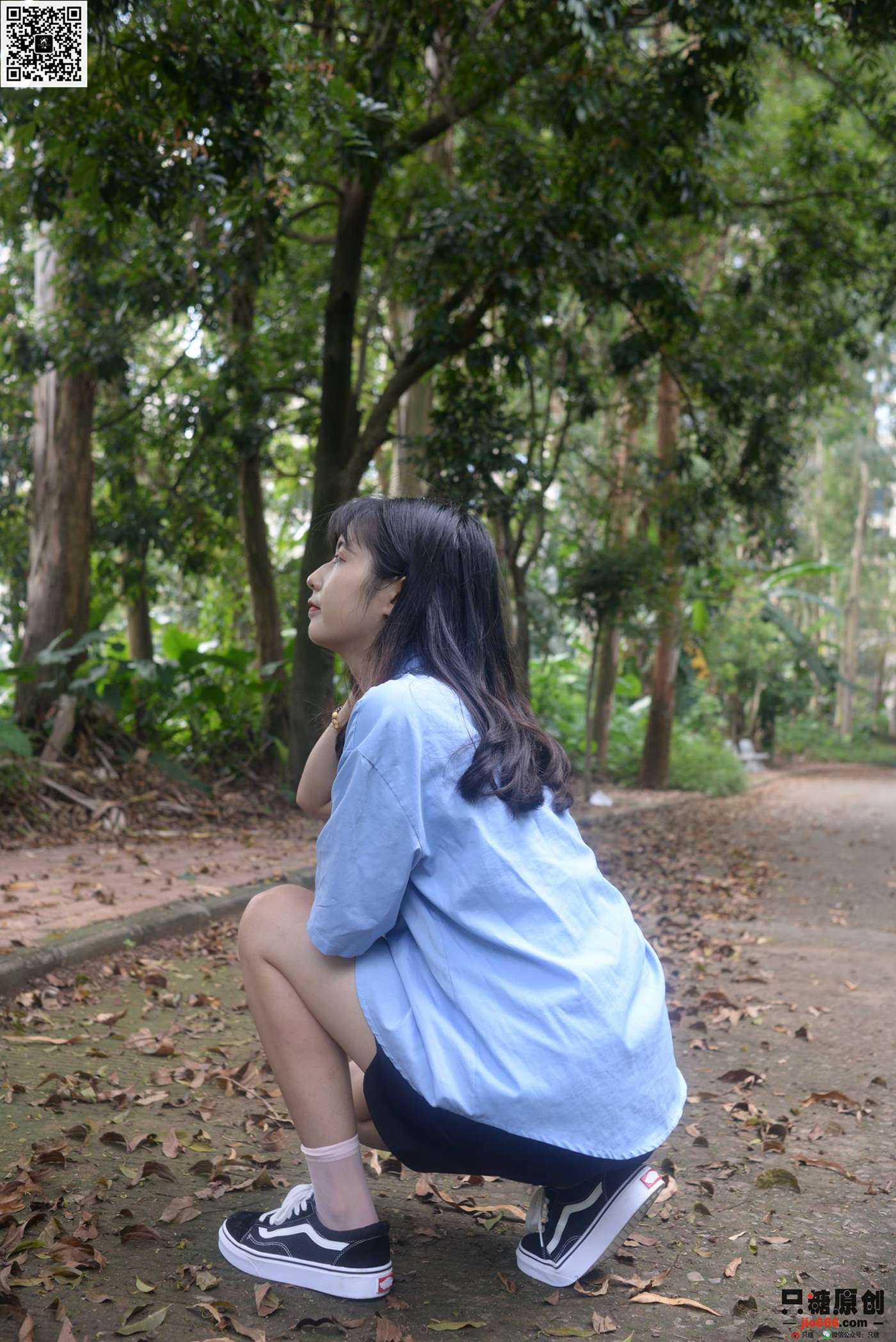 图片[41]-只糖棉袜 NO.381 孙怡 – 绿荫里的一抹蓝 [164P] – 速更版-美库