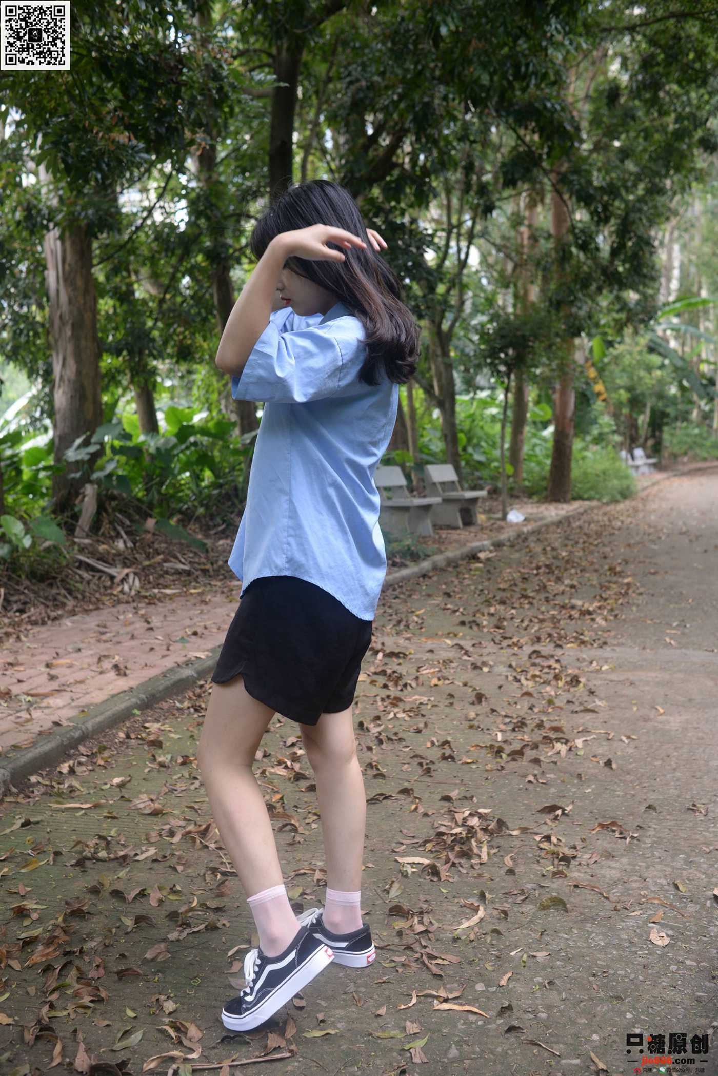 图片[42]-只糖棉袜 NO.381 孙怡 – 绿荫里的一抹蓝 [164P] – 速更版-美库