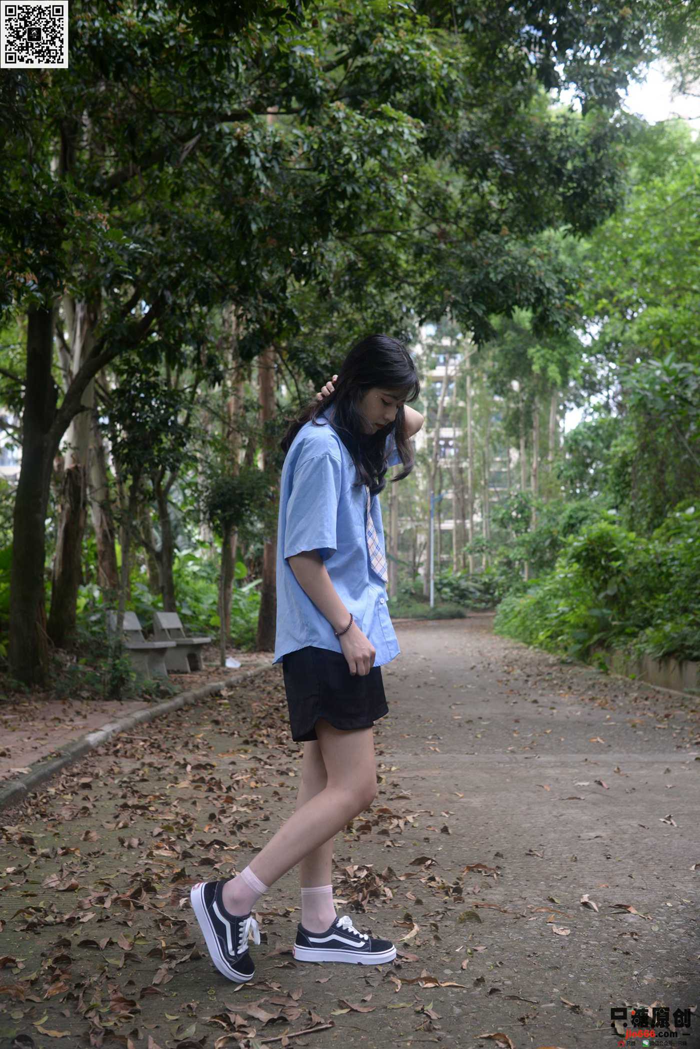 图片[48]-只糖棉袜 NO.381 孙怡 – 绿荫里的一抹蓝 [164P] – 速更版-美库