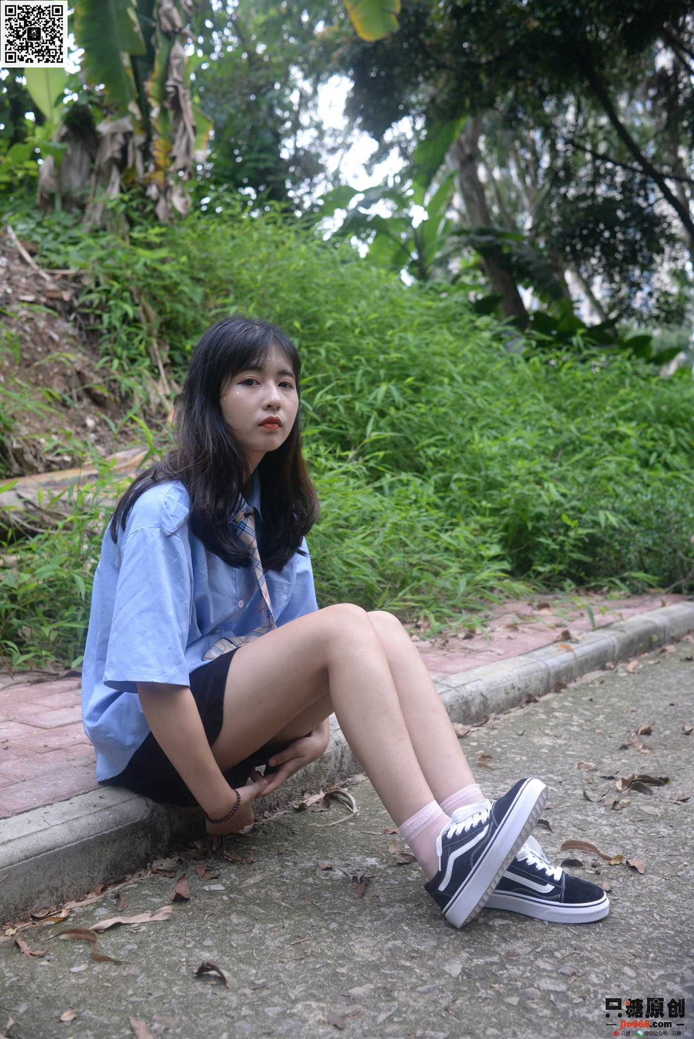 图片[52]-只糖棉袜 NO.381 孙怡 – 绿荫里的一抹蓝 [164P] – 速更版-美库