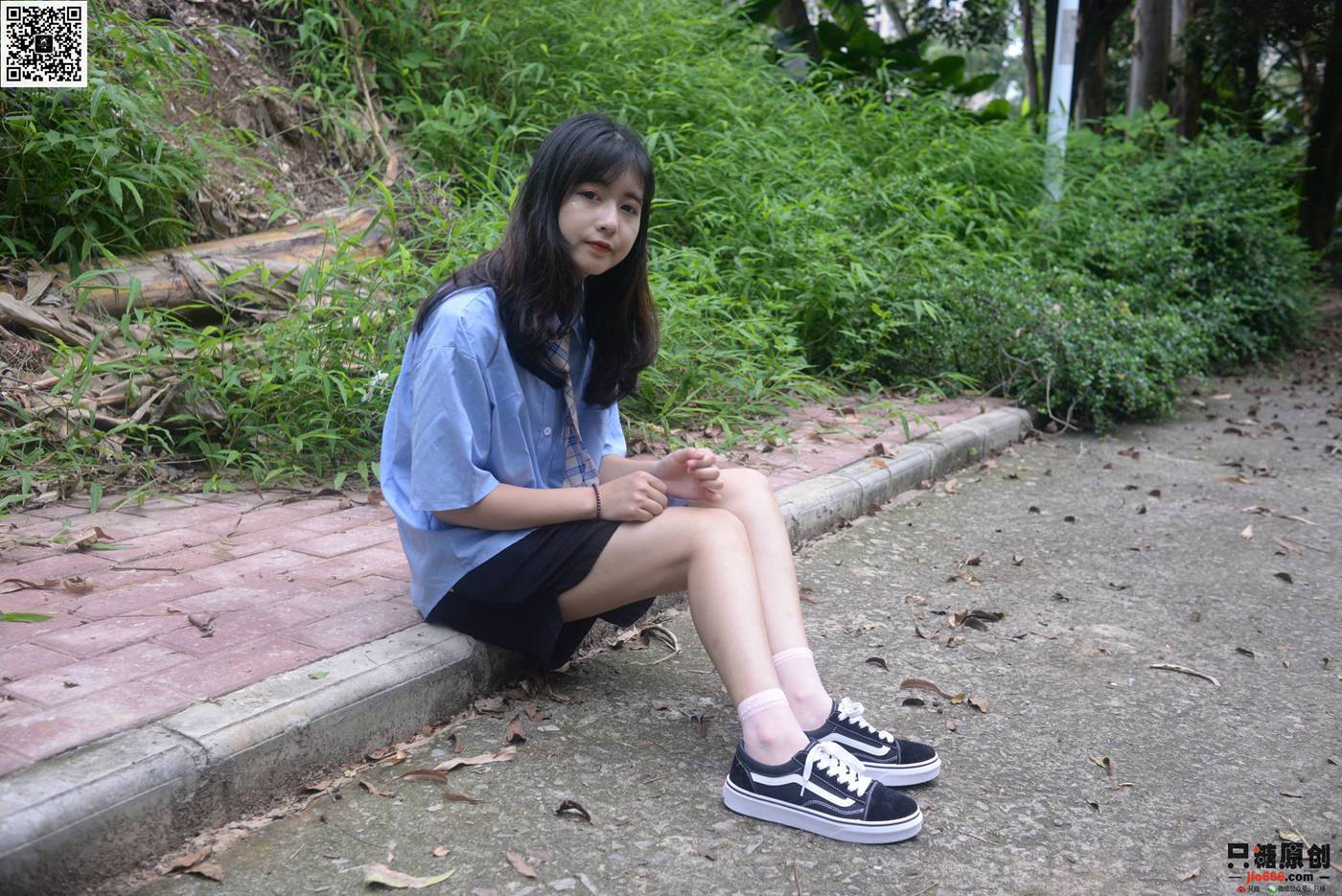 图片[53]-只糖棉袜 NO.381 孙怡 – 绿荫里的一抹蓝 [164P] – 速更版-美库