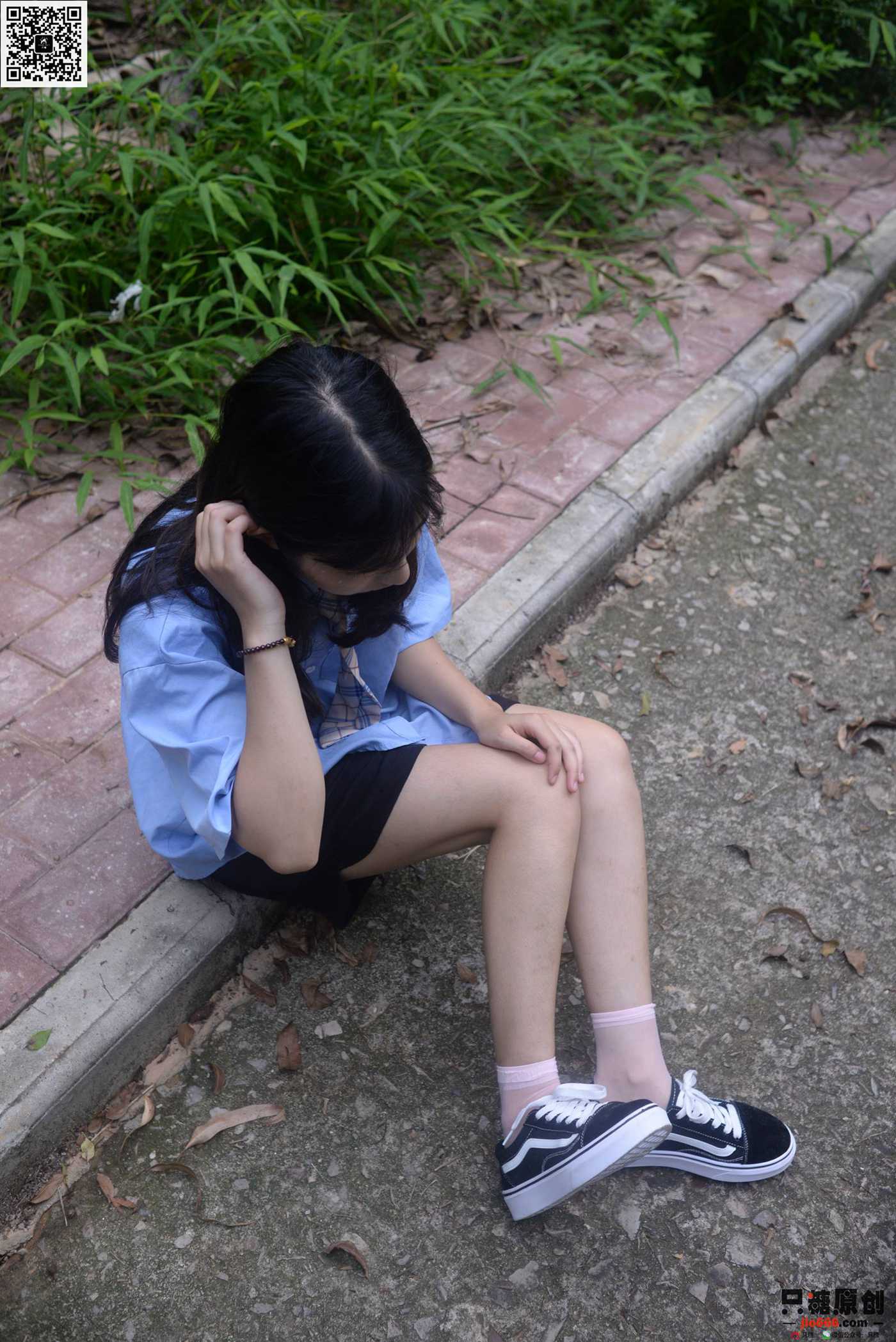 图片[54]-只糖棉袜 NO.381 孙怡 – 绿荫里的一抹蓝 [164P] – 速更版-美库