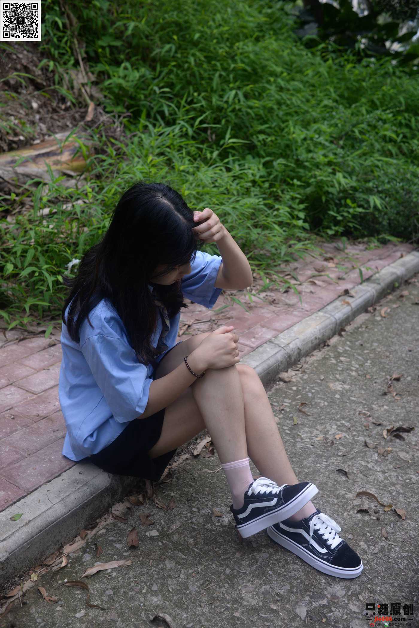 图片[56]-只糖棉袜 NO.381 孙怡 – 绿荫里的一抹蓝 [164P] – 速更版-美库