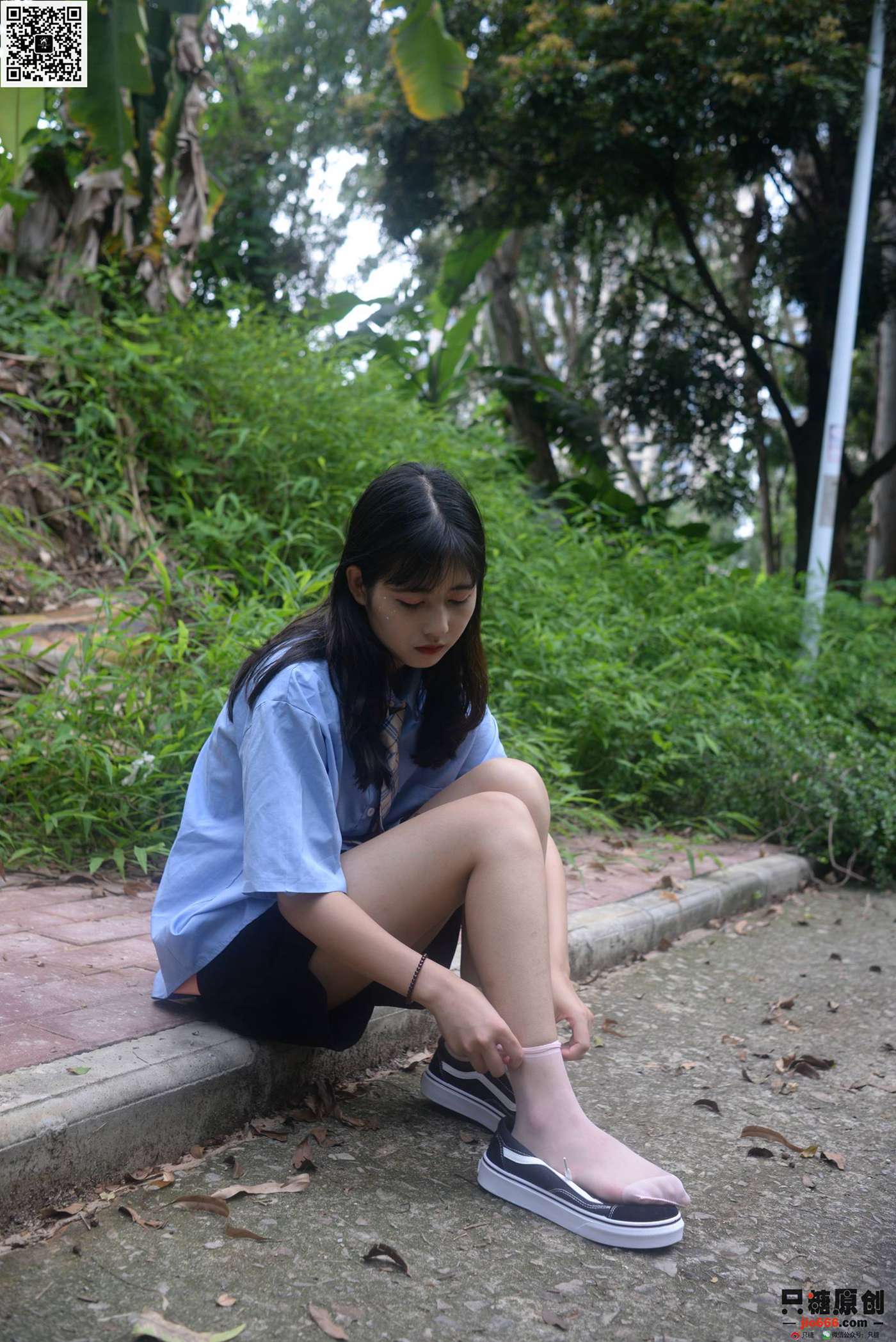 图片[60]-只糖棉袜 NO.381 孙怡 – 绿荫里的一抹蓝 [164P] – 速更版-美库