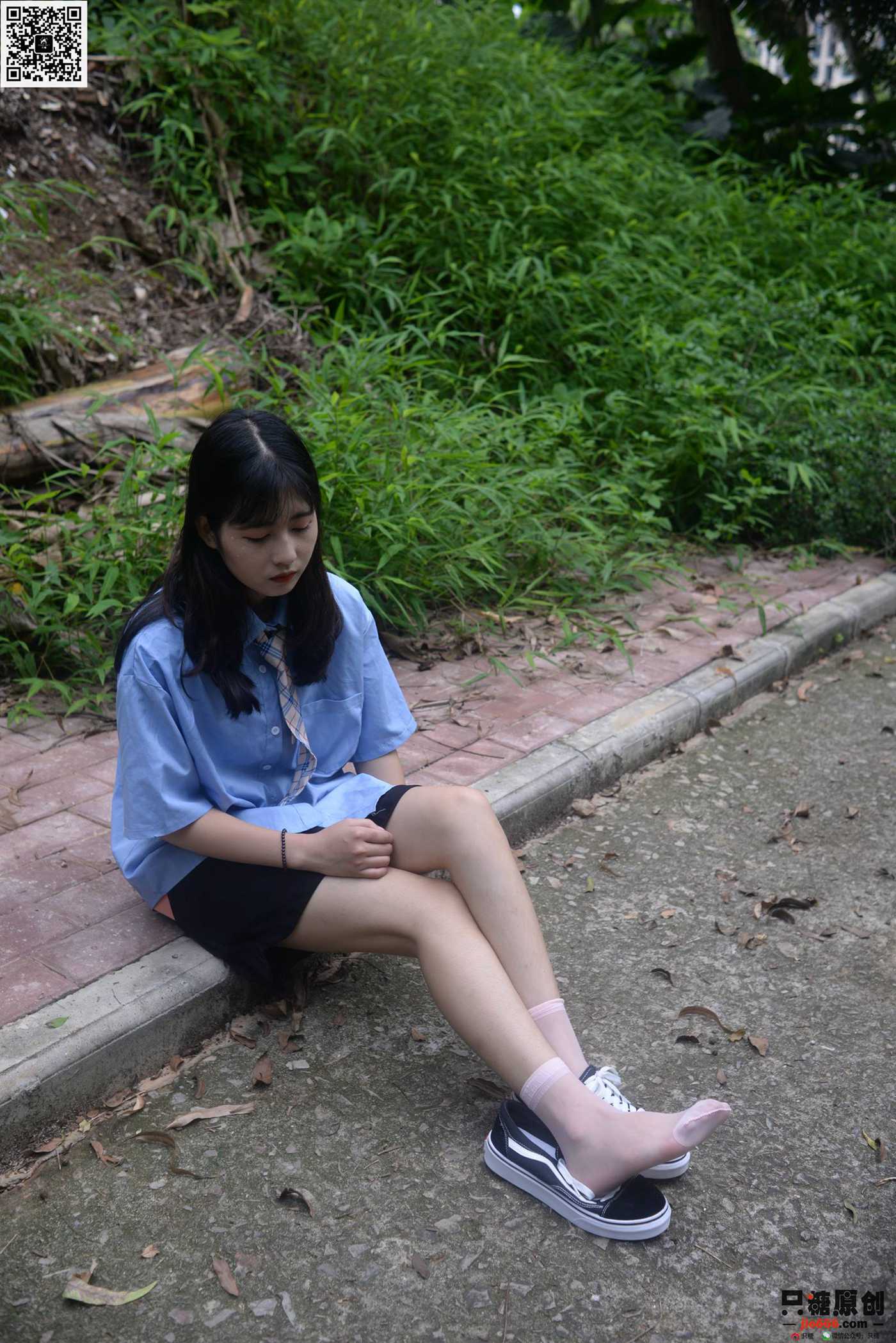 图片[63]-只糖棉袜 NO.381 孙怡 – 绿荫里的一抹蓝 [164P] – 速更版-美库