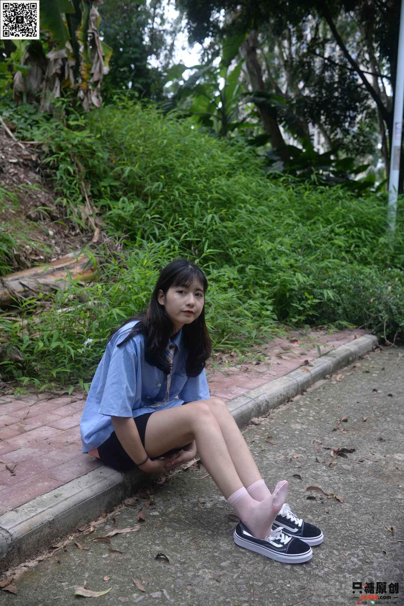 图片[65]-只糖棉袜 NO.381 孙怡 – 绿荫里的一抹蓝 [164P] – 速更版-美库