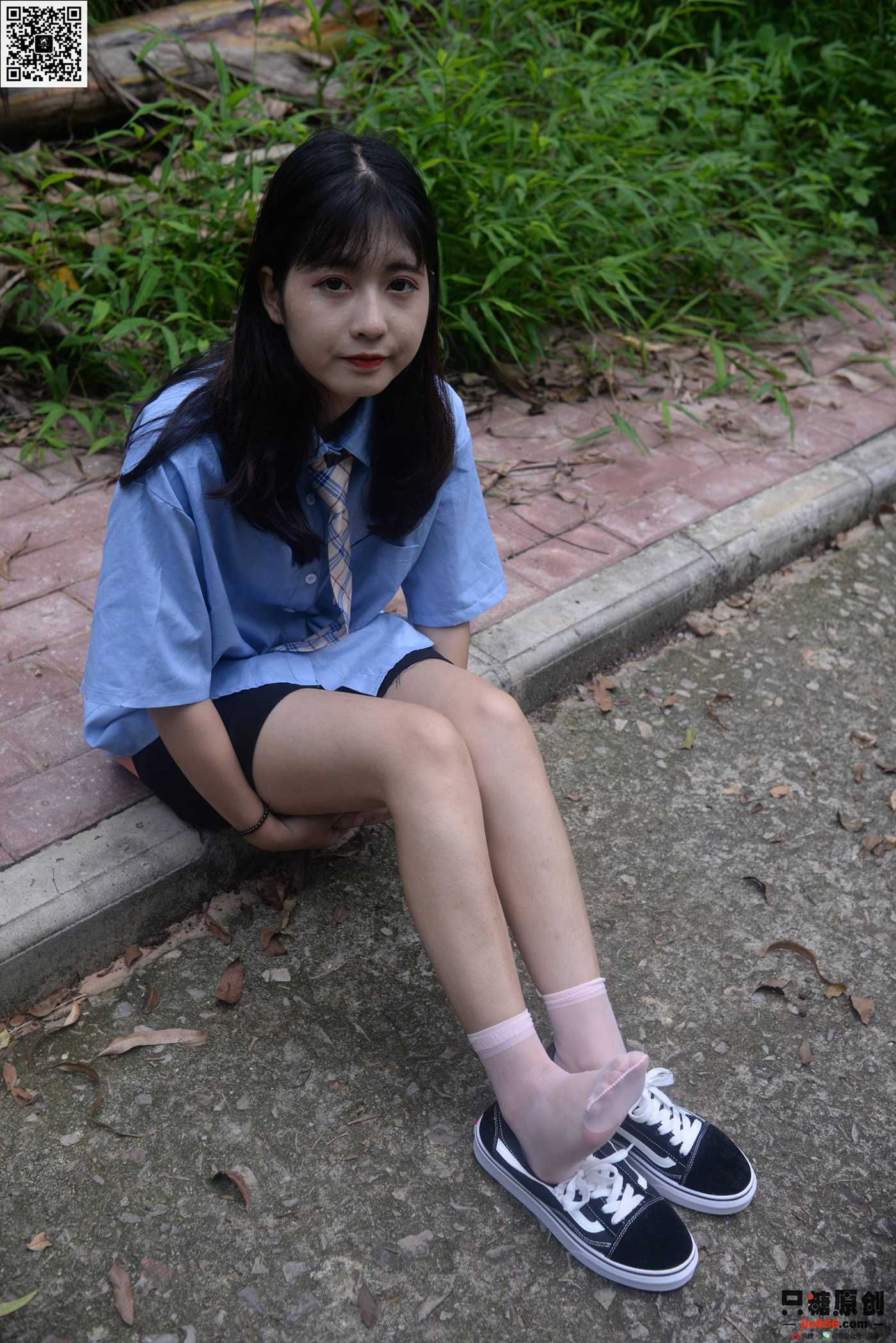 图片[66]-只糖棉袜 NO.381 孙怡 – 绿荫里的一抹蓝 [164P] – 速更版-美库