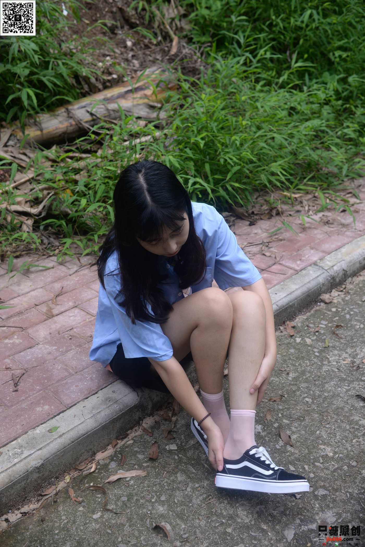 图片[67]-只糖棉袜 NO.381 孙怡 – 绿荫里的一抹蓝 [164P] – 速更版-美库