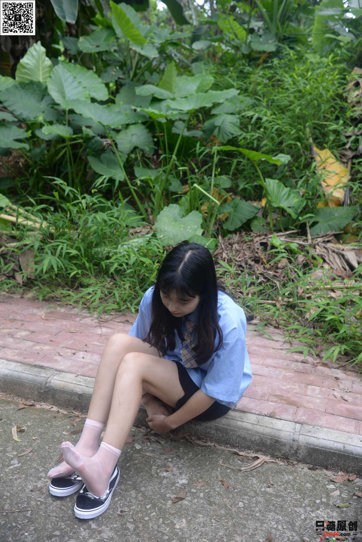 图片[72]-只糖棉袜 NO.381 孙怡 – 绿荫里的一抹蓝 [164P] – 速更版-美库