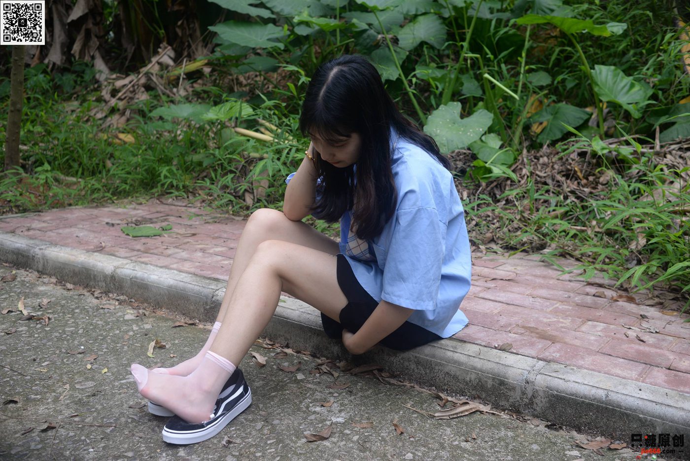 图片[73]-只糖棉袜 NO.381 孙怡 – 绿荫里的一抹蓝 [164P] – 速更版-美库