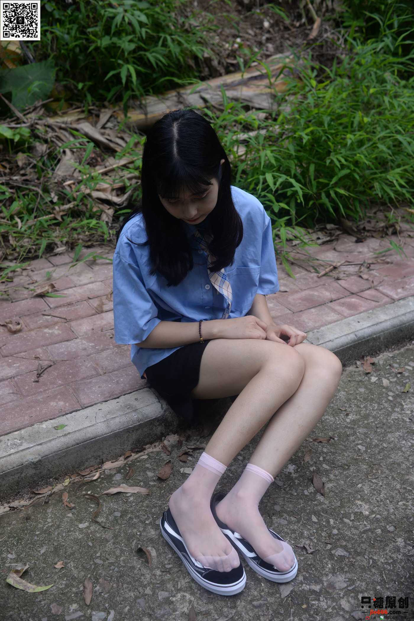 图片[77]-只糖棉袜 NO.381 孙怡 – 绿荫里的一抹蓝 [164P] – 速更版-美库