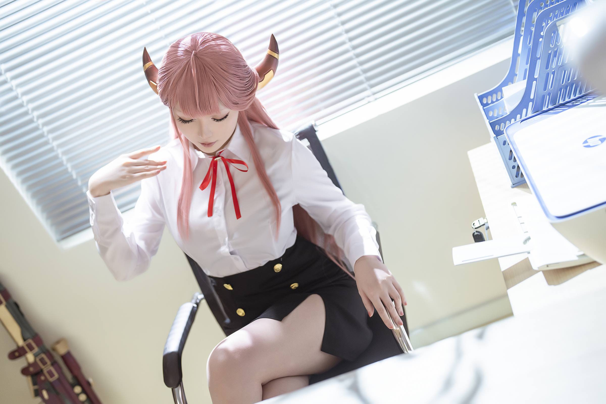 图片[23]-星之迟迟 10月计划B 碧蓝档案 陆八魔爱露[74P] – 速更版-美库