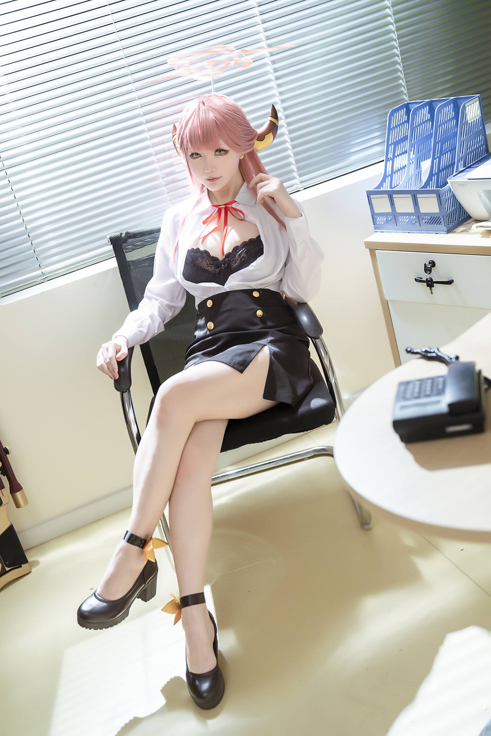 图片[55]-星之迟迟 10月计划B 碧蓝档案 陆八魔爱露[74P] – 速更版-美库