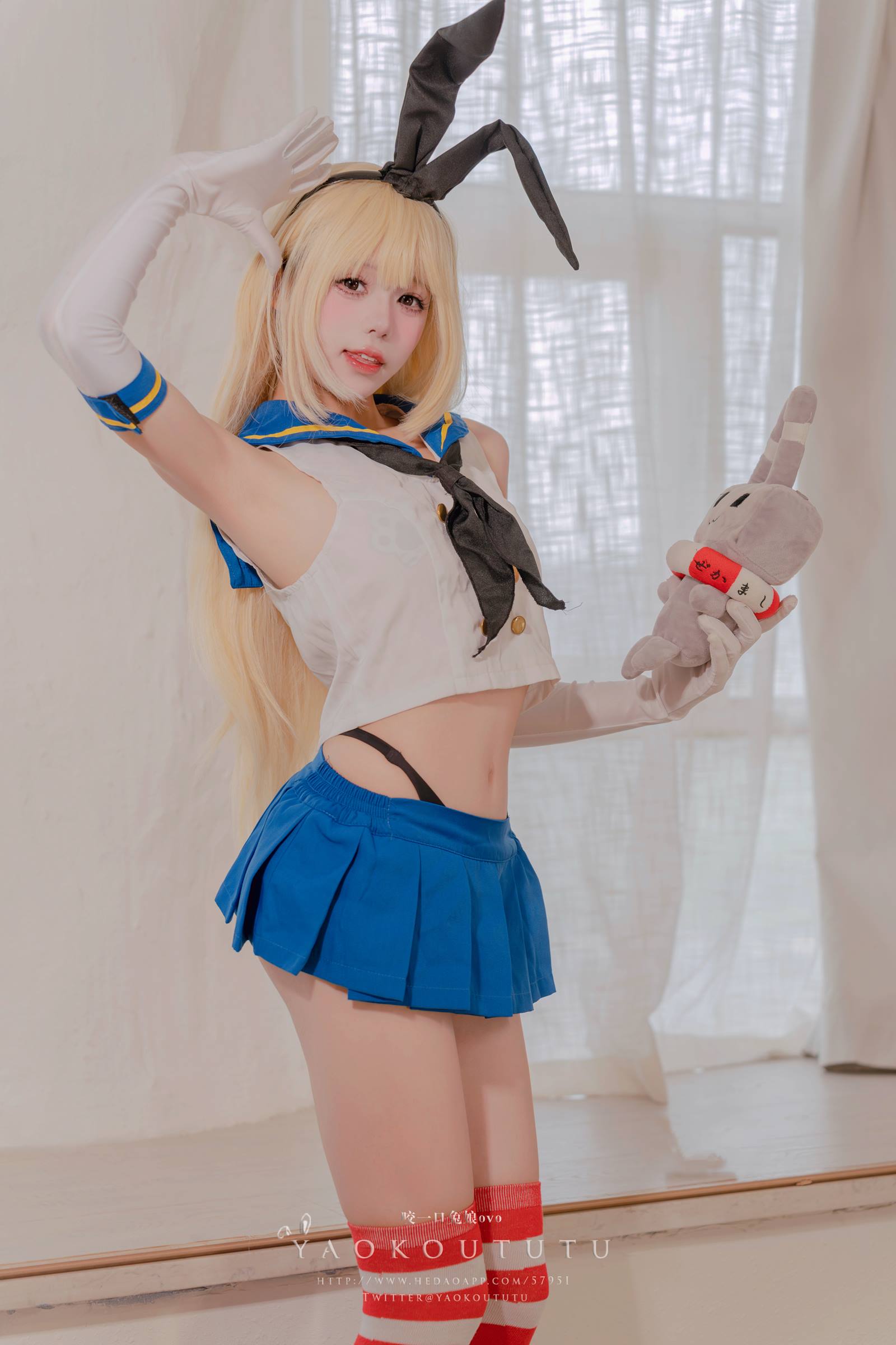 图片[13]-咬一口兔娘 – 岛风的修整[11P] – 速更版-美库