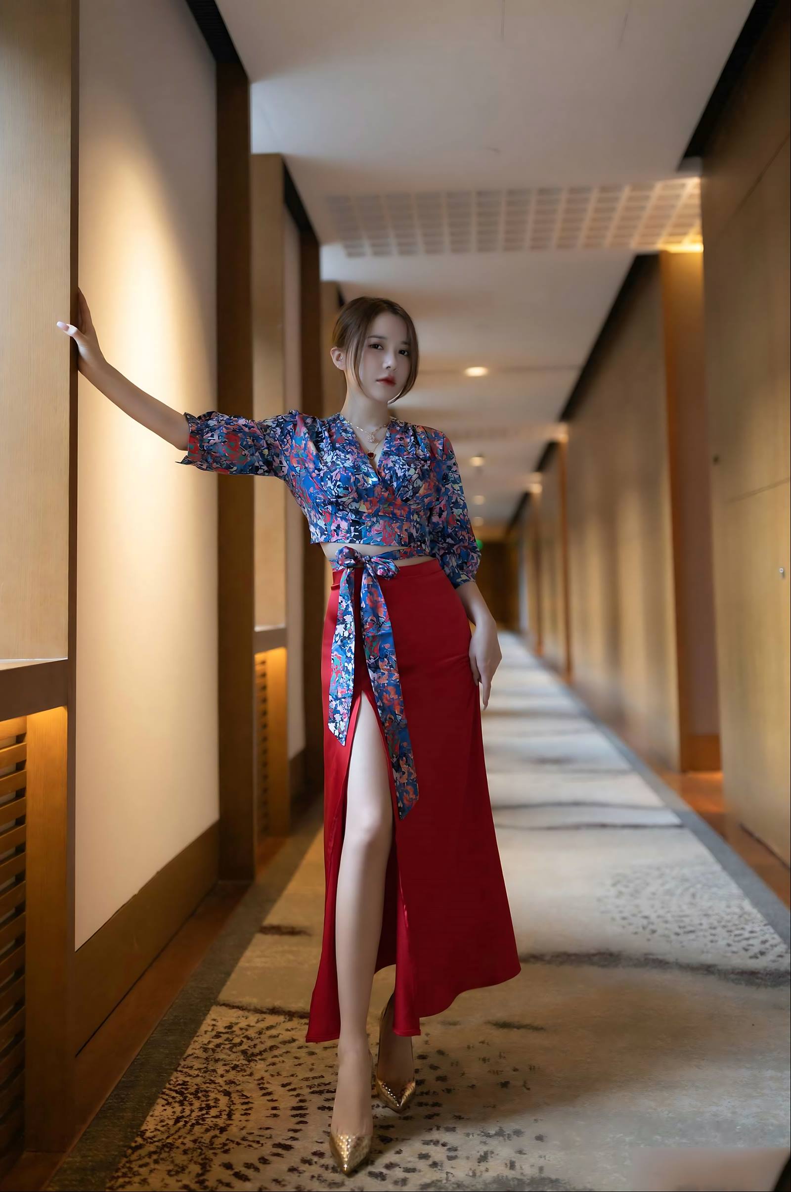 图片[16]-秀人名模鱼子酱Fish《蜜甜果》[45P] – 速更版-美库