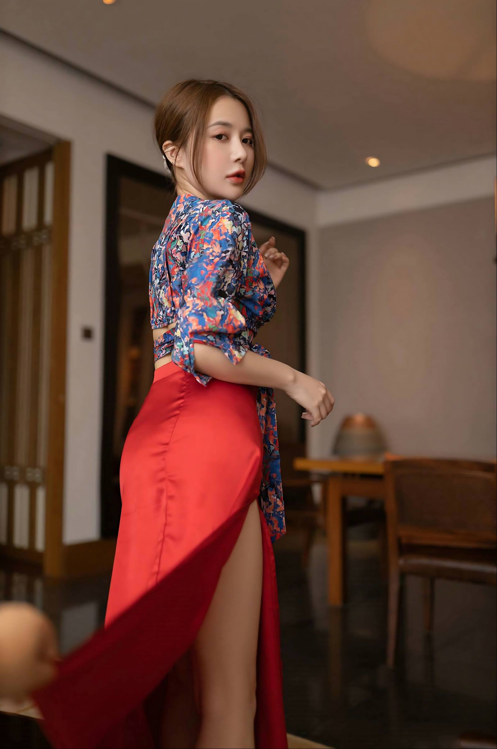 图片[21]-秀人名模鱼子酱Fish《蜜甜果》[45P] – 速更版-美库