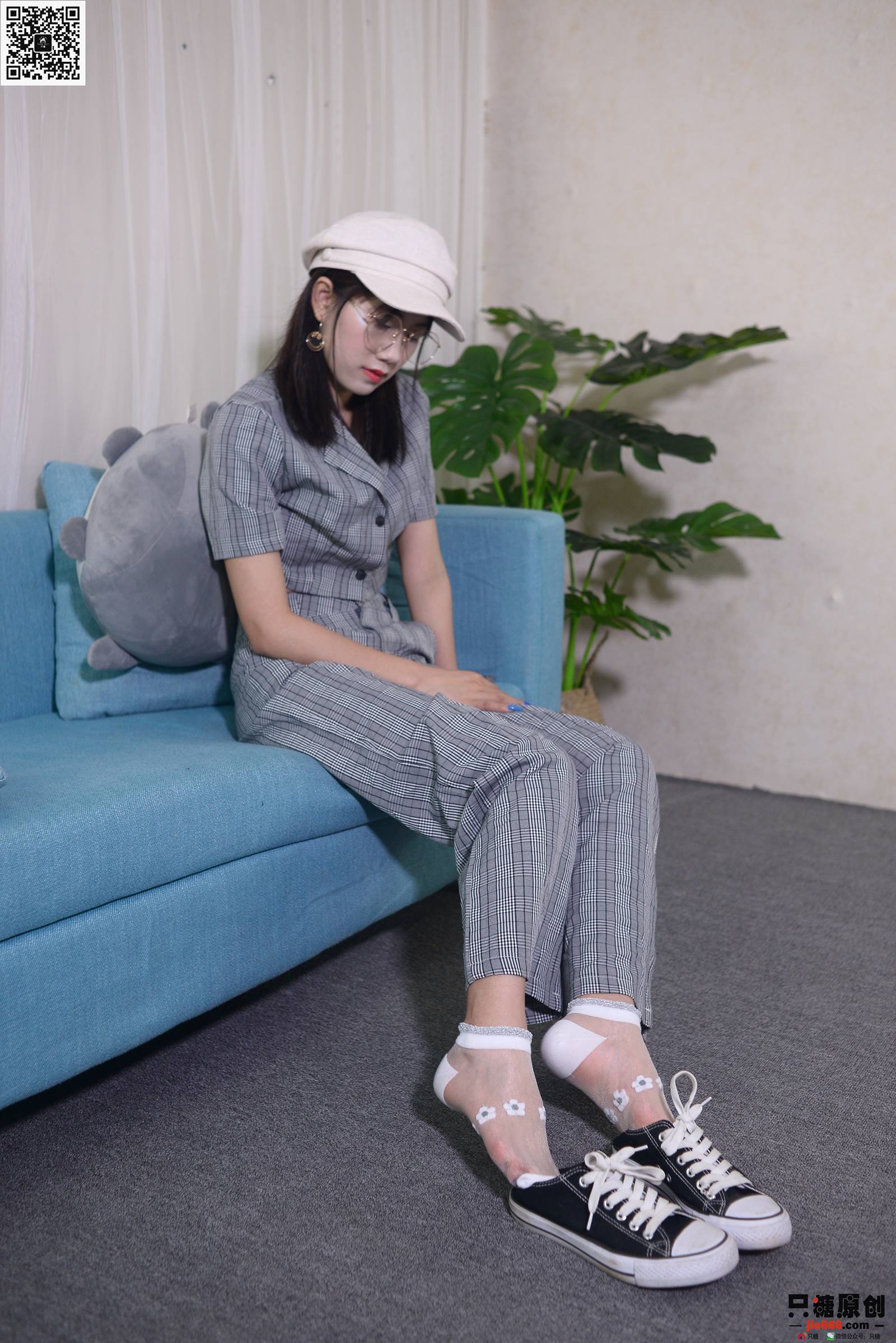 图片[14]-只糖棉袜 NO.406 小蓓 – 梦见另一个夏夜 [74P] – 速更版-美库