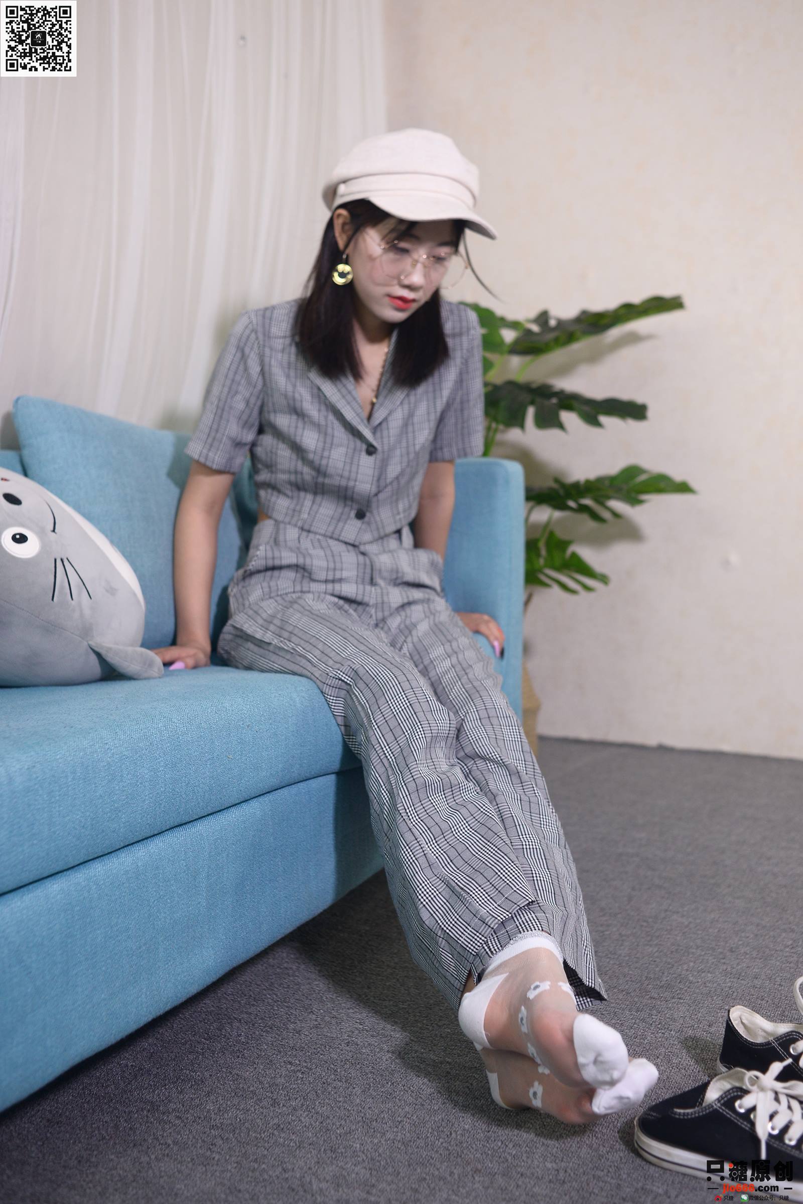 图片[16]-只糖棉袜 NO.406 小蓓 – 梦见另一个夏夜 [74P] – 速更版-美库