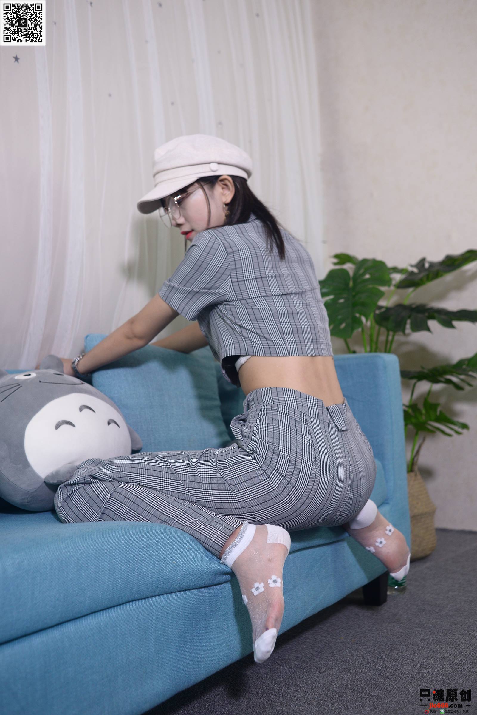 图片[22]-只糖棉袜 NO.406 小蓓 – 梦见另一个夏夜 [74P] – 速更版-美库