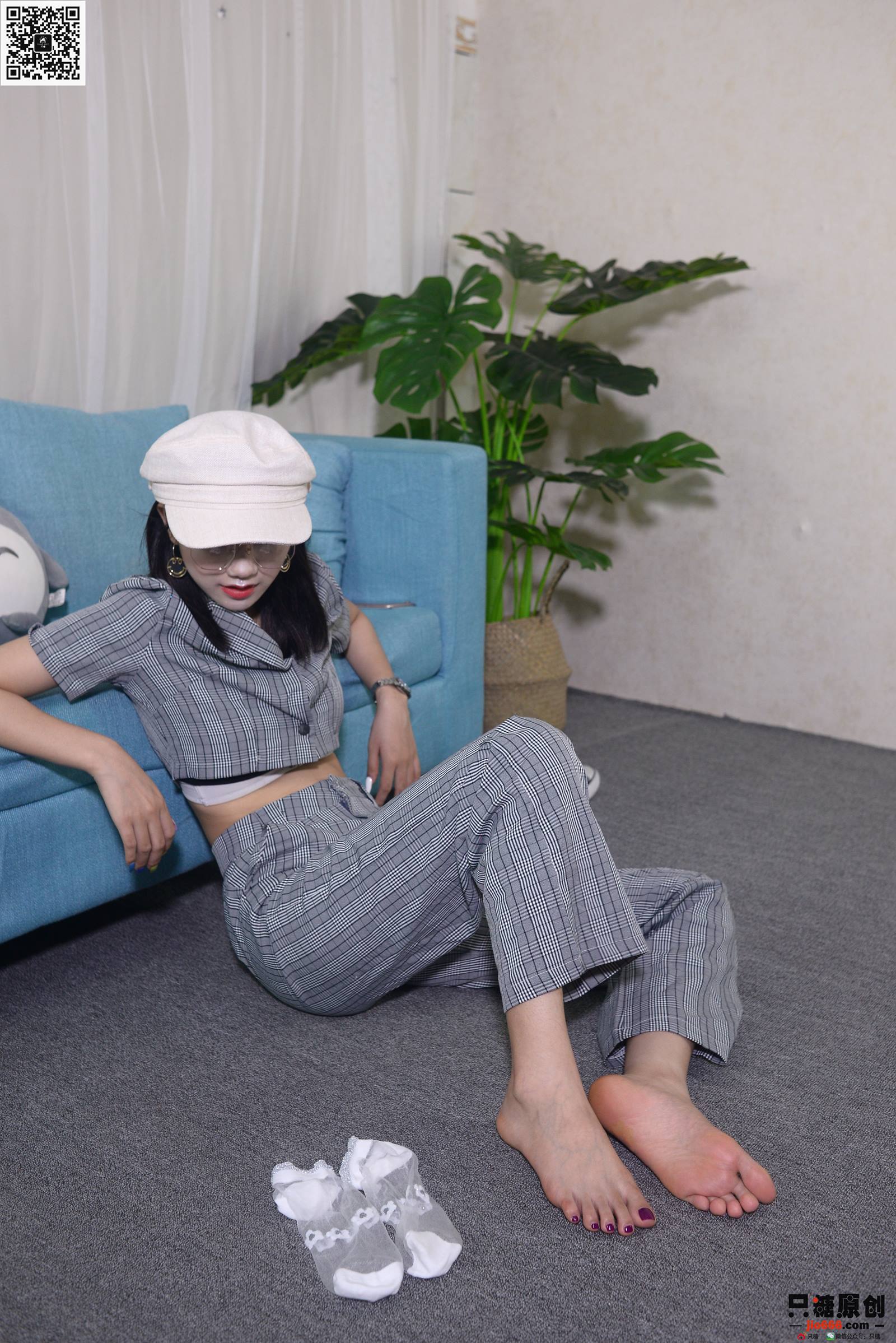 图片[50]-只糖棉袜 NO.406 小蓓 – 梦见另一个夏夜 [74P] – 速更版-美库