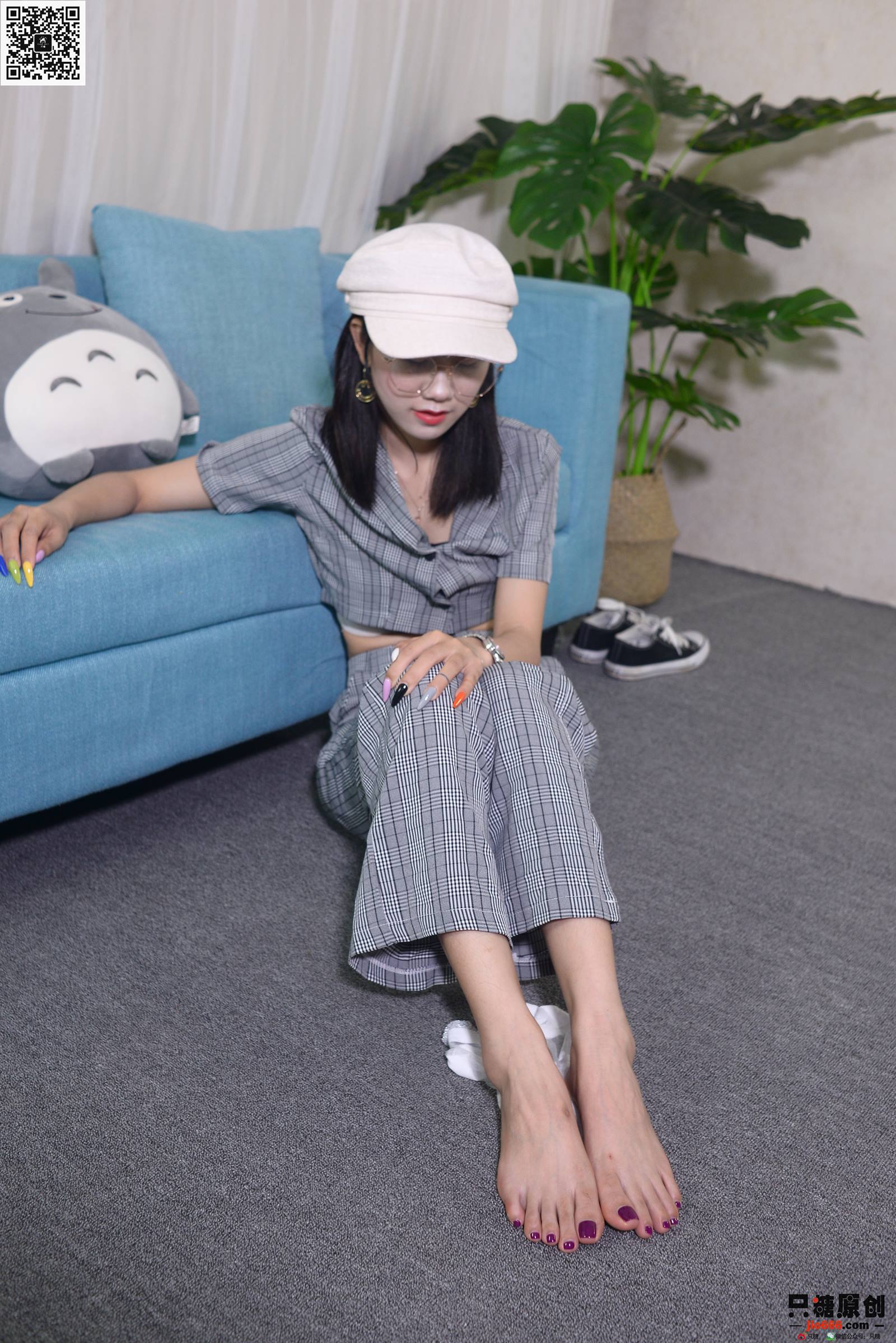 图片[52]-只糖棉袜 NO.406 小蓓 – 梦见另一个夏夜 [74P] – 速更版-美库