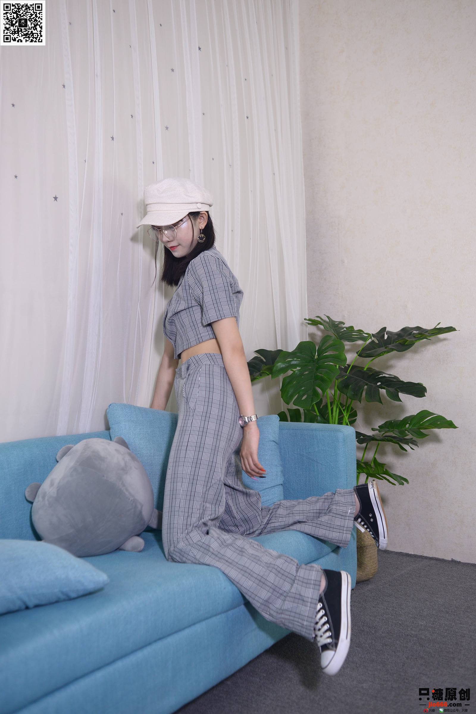 图片[76]-只糖棉袜 NO.406 小蓓 – 梦见另一个夏夜 [74P] – 速更版-美库