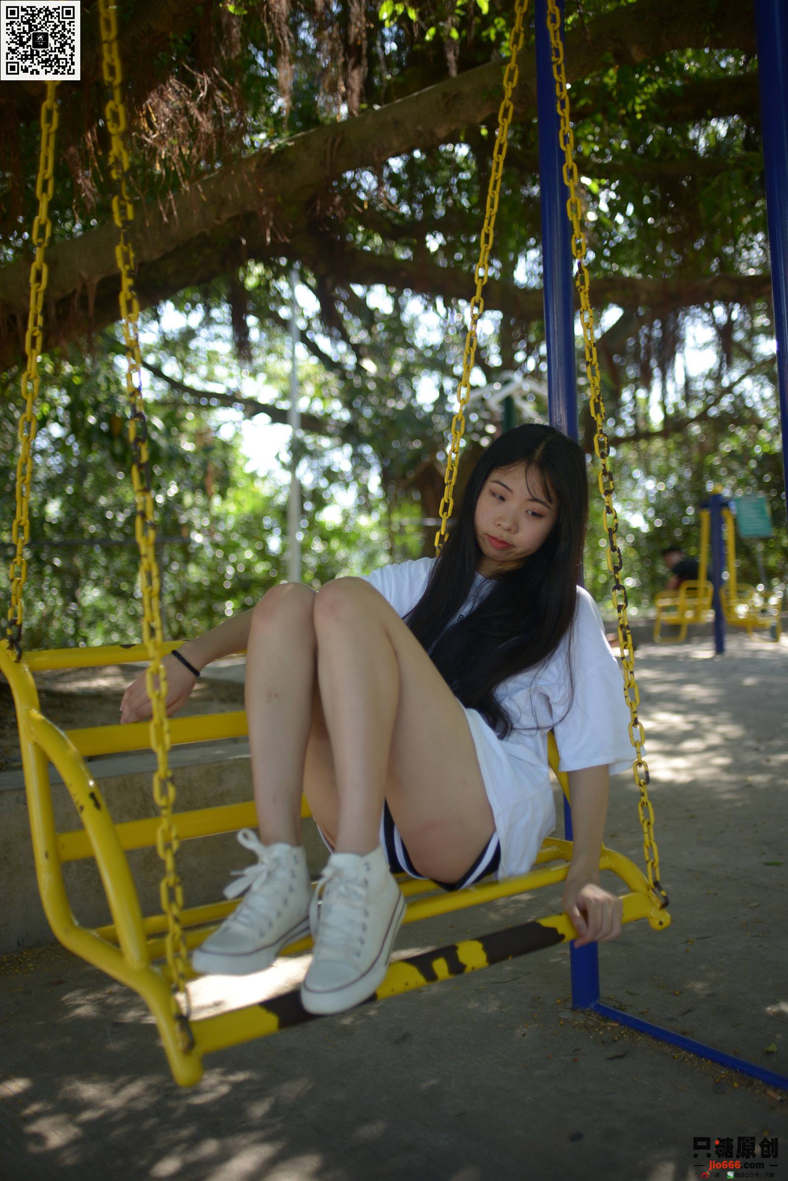 图片[10]-只糖棉袜 NO.450 小语 – 八月你好 [53P] – 速更版-美库