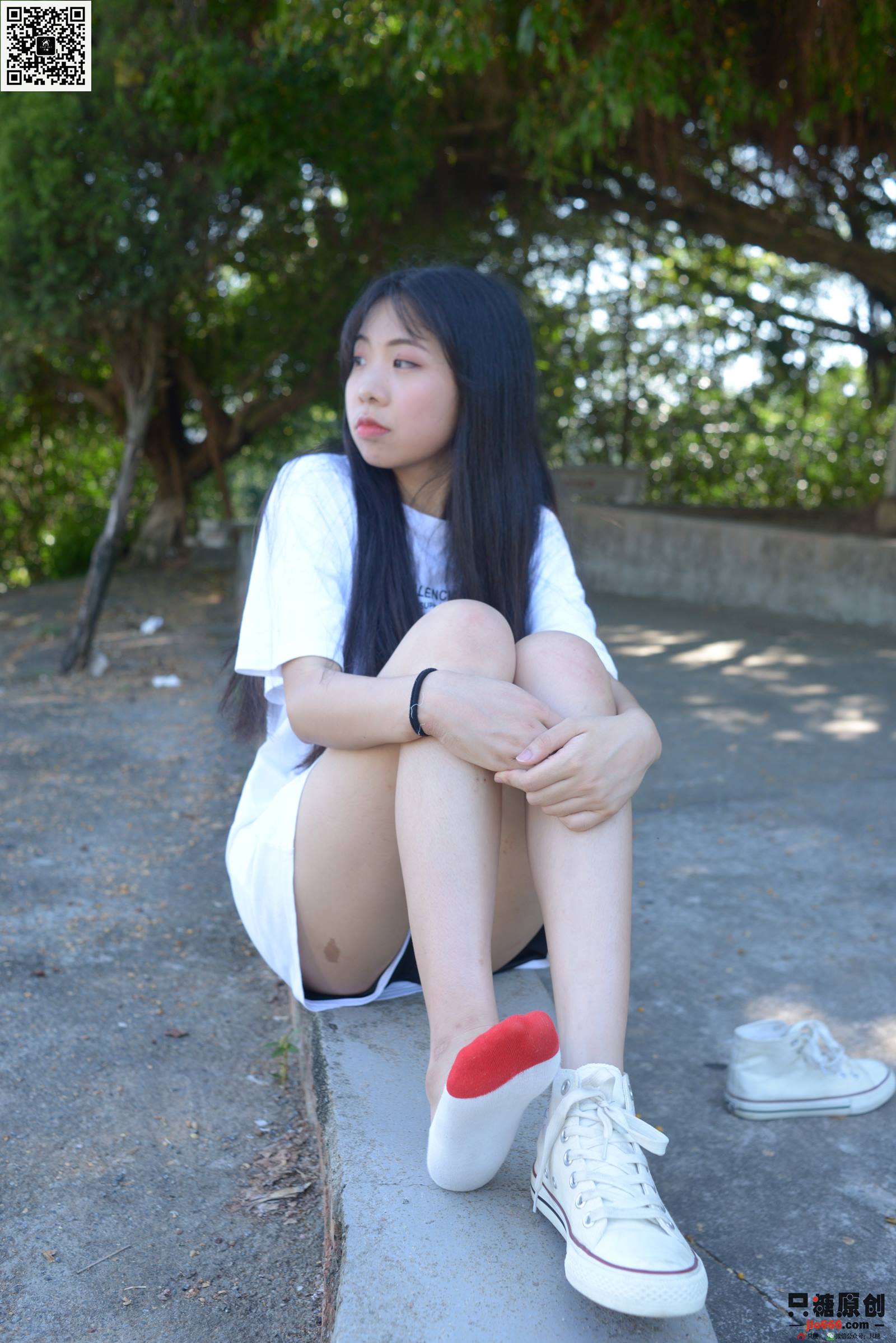 图片[18]-只糖棉袜 NO.450 小语 – 八月你好 [53P] – 速更版-美库