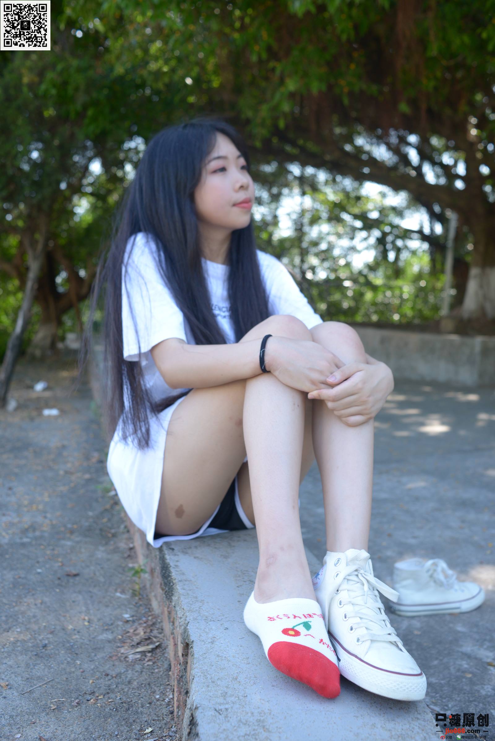 图片[19]-只糖棉袜 NO.450 小语 – 八月你好 [53P] – 速更版-美库