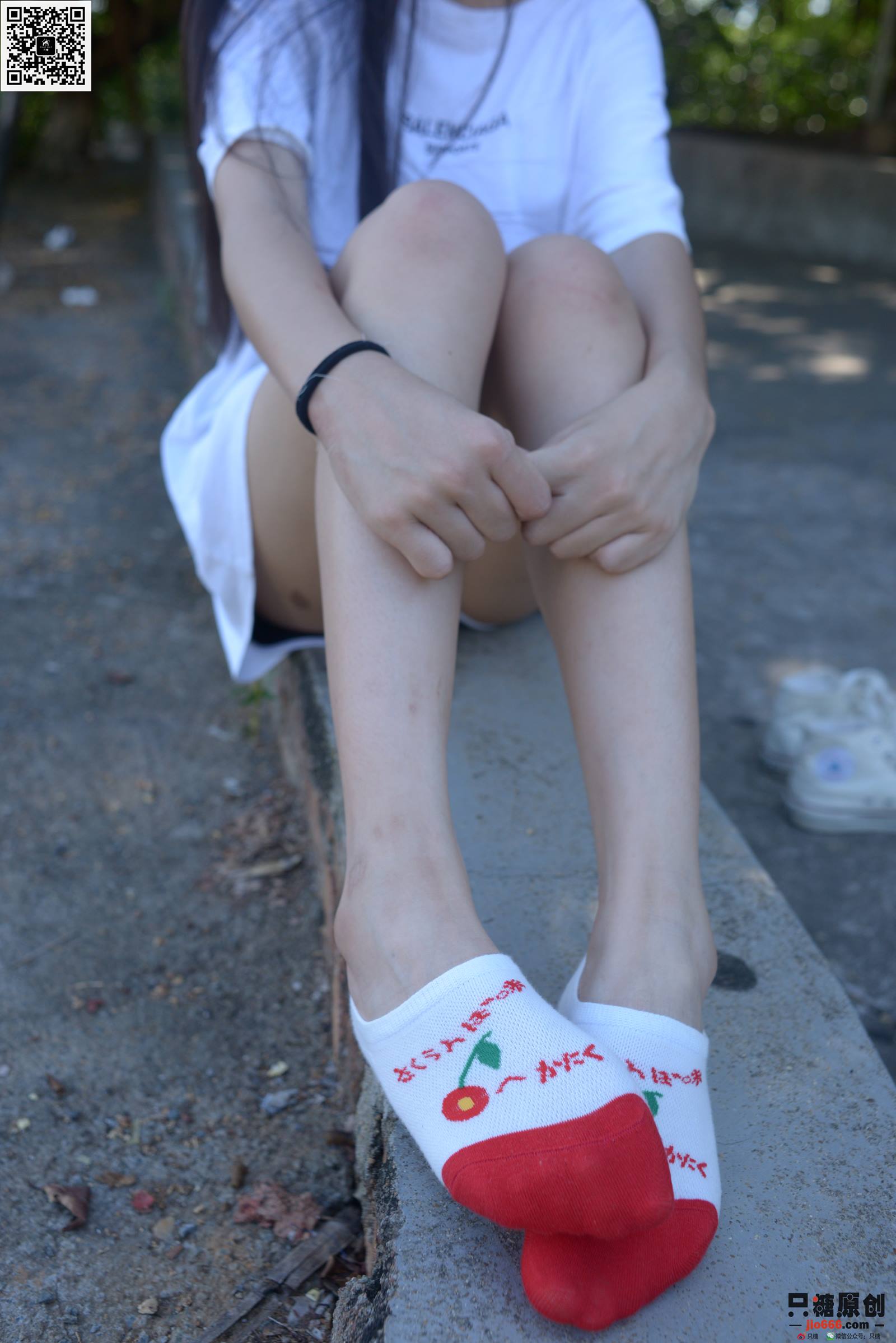 图片[22]-只糖棉袜 NO.450 小语 – 八月你好 [53P] – 速更版-美库