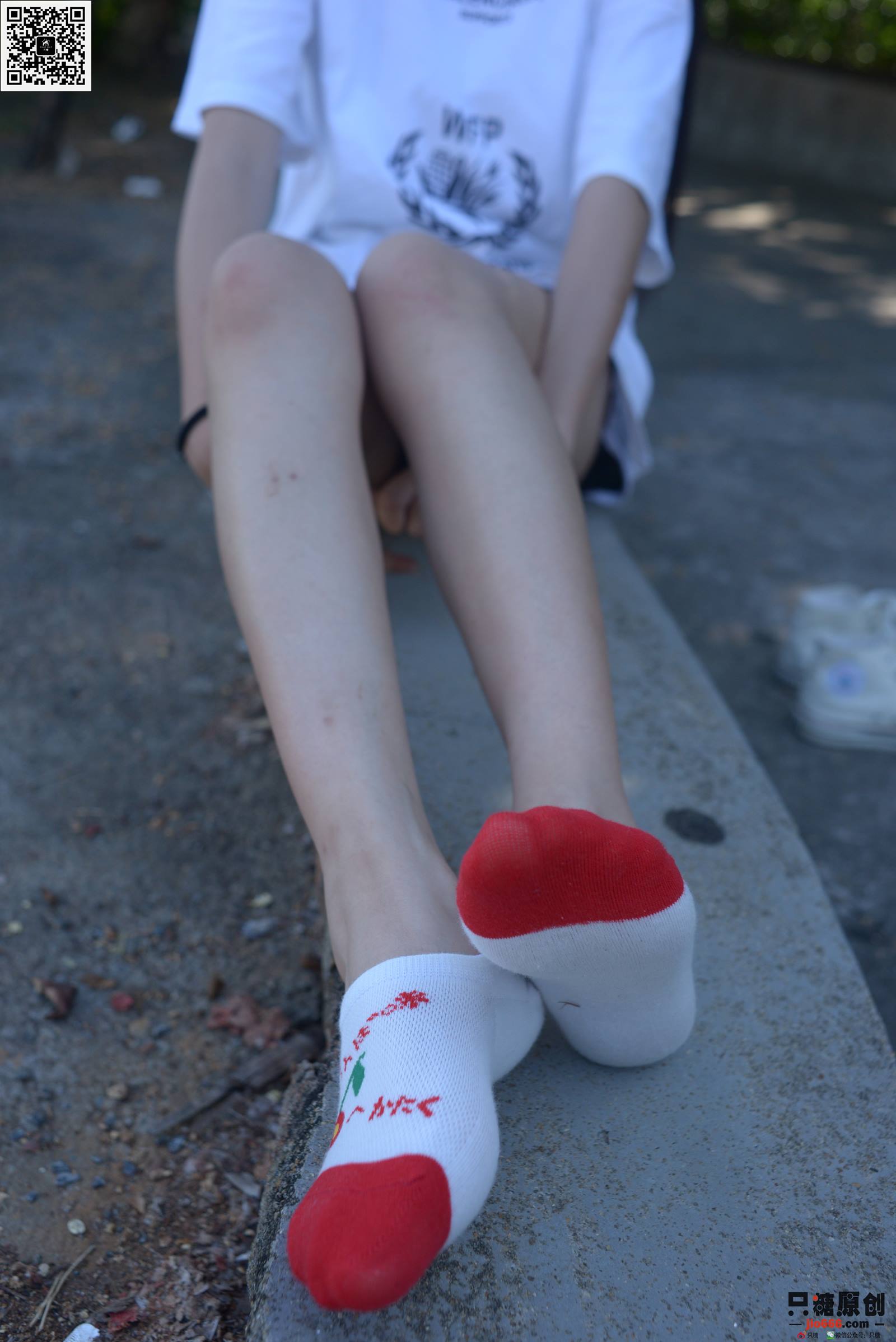 图片[25]-只糖棉袜 NO.450 小语 – 八月你好 [53P] – 速更版-美库
