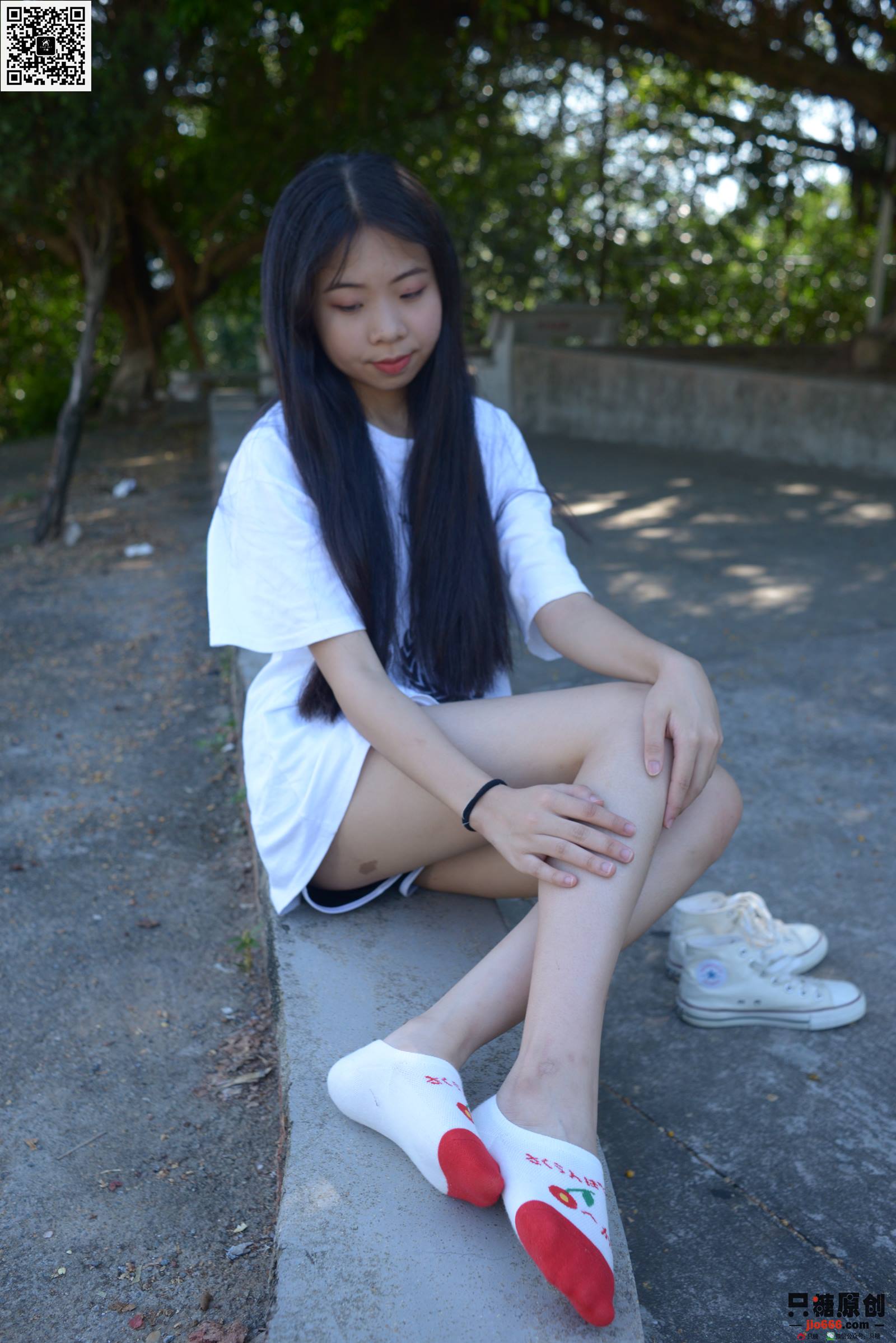 图片[30]-只糖棉袜 NO.450 小语 – 八月你好 [53P] – 速更版-美库