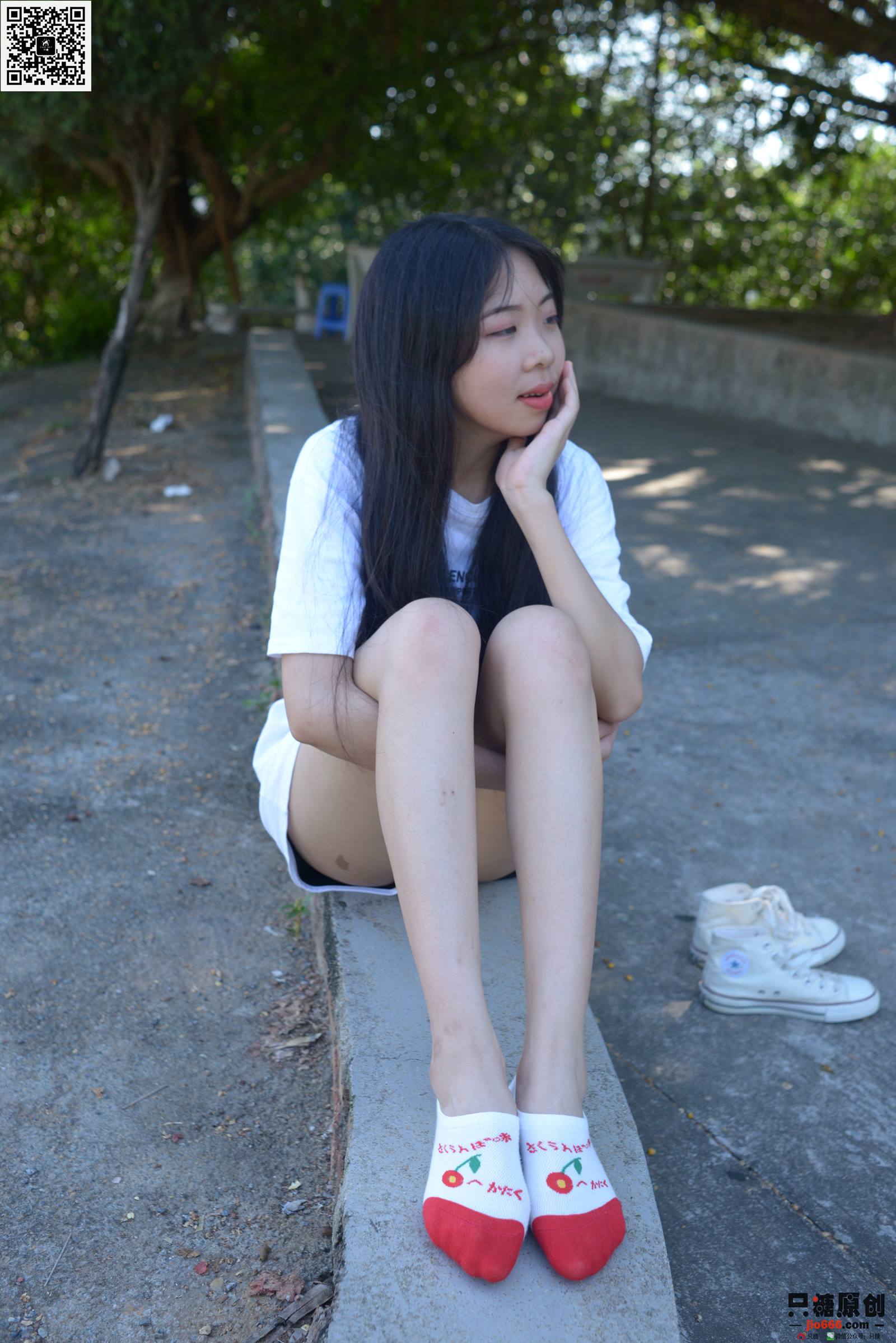 图片[32]-只糖棉袜 NO.450 小语 – 八月你好 [53P] – 速更版-美库