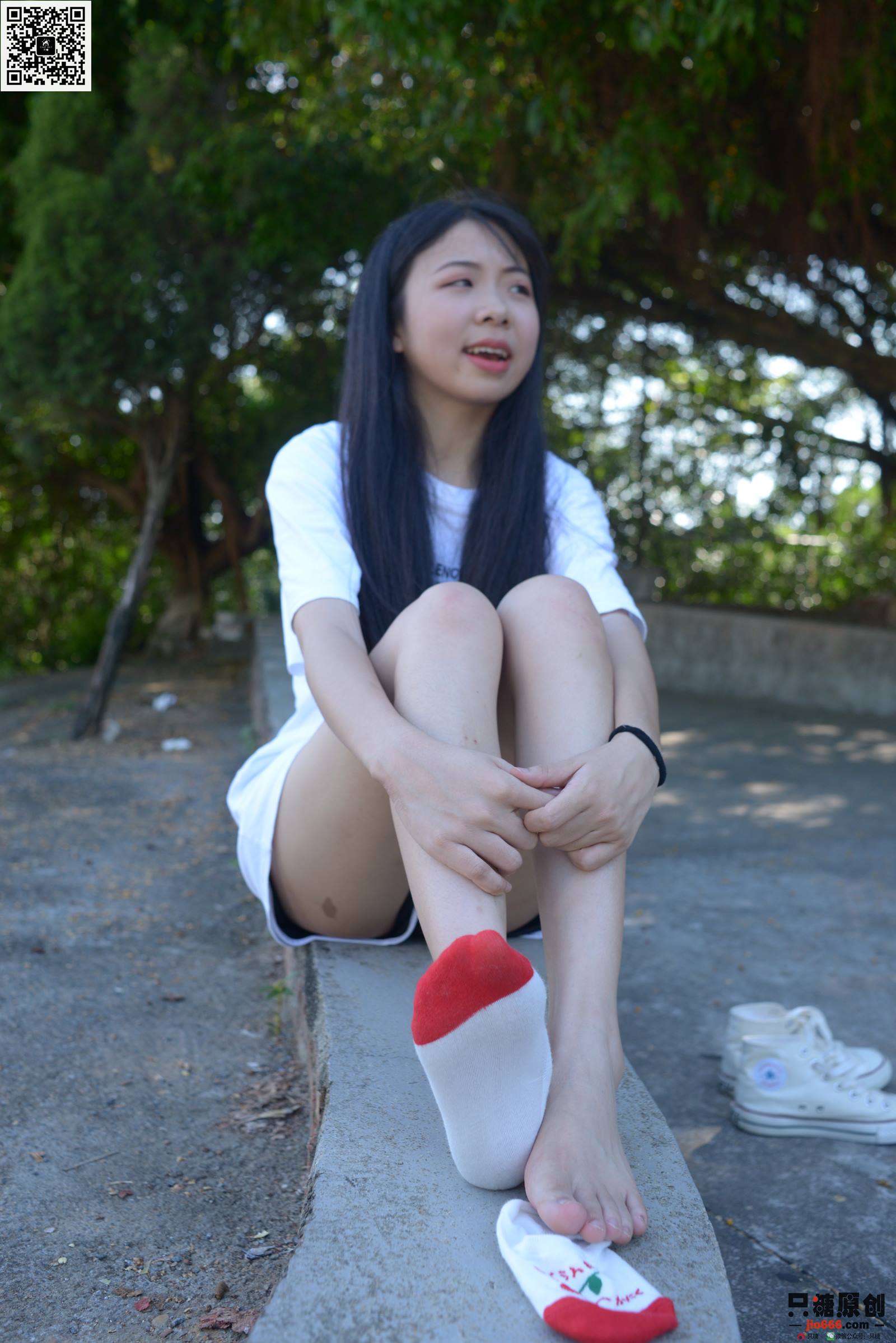 图片[36]-只糖棉袜 NO.450 小语 – 八月你好 [53P] – 速更版-美库