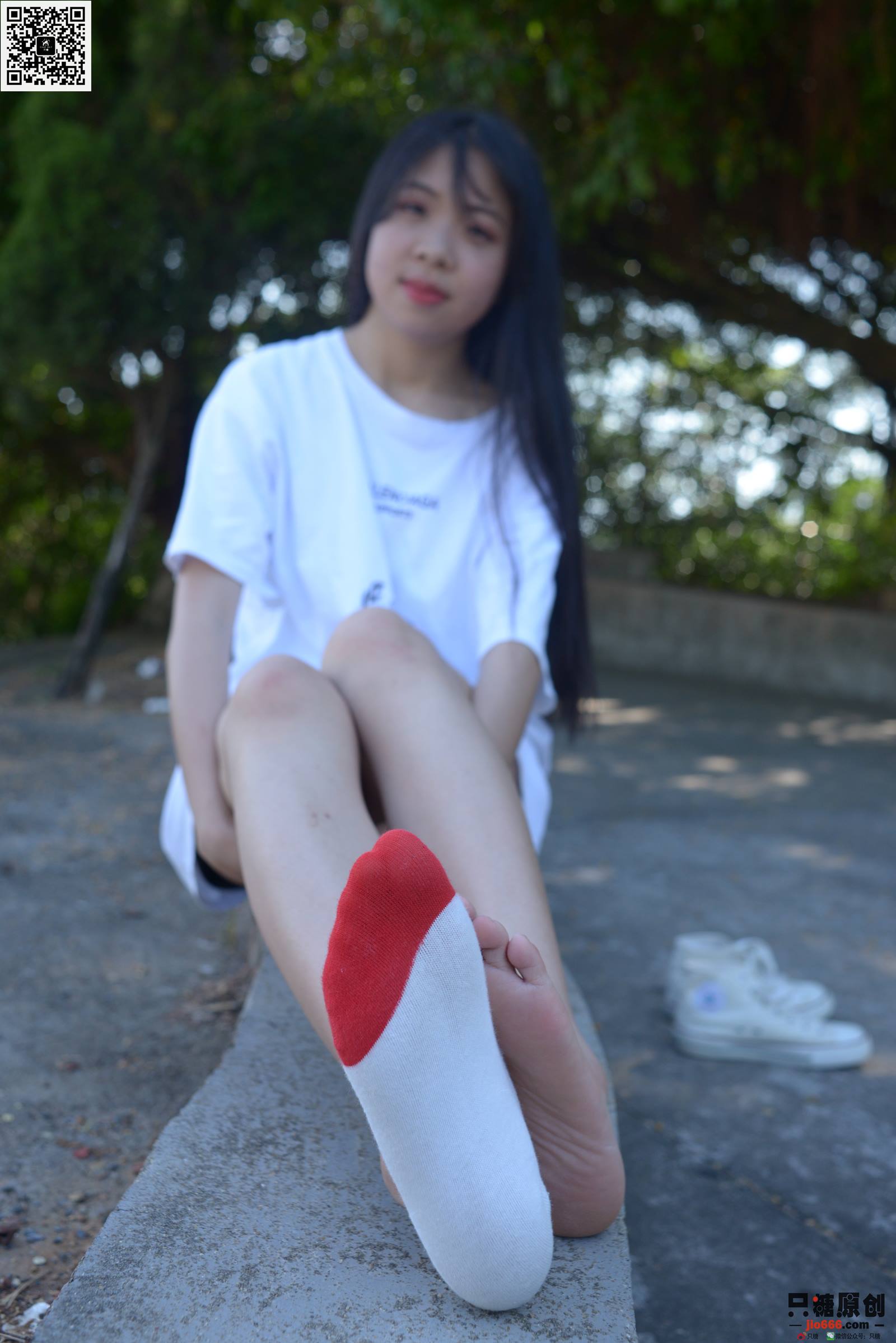 图片[41]-只糖棉袜 NO.450 小语 – 八月你好 [53P] – 速更版-美库