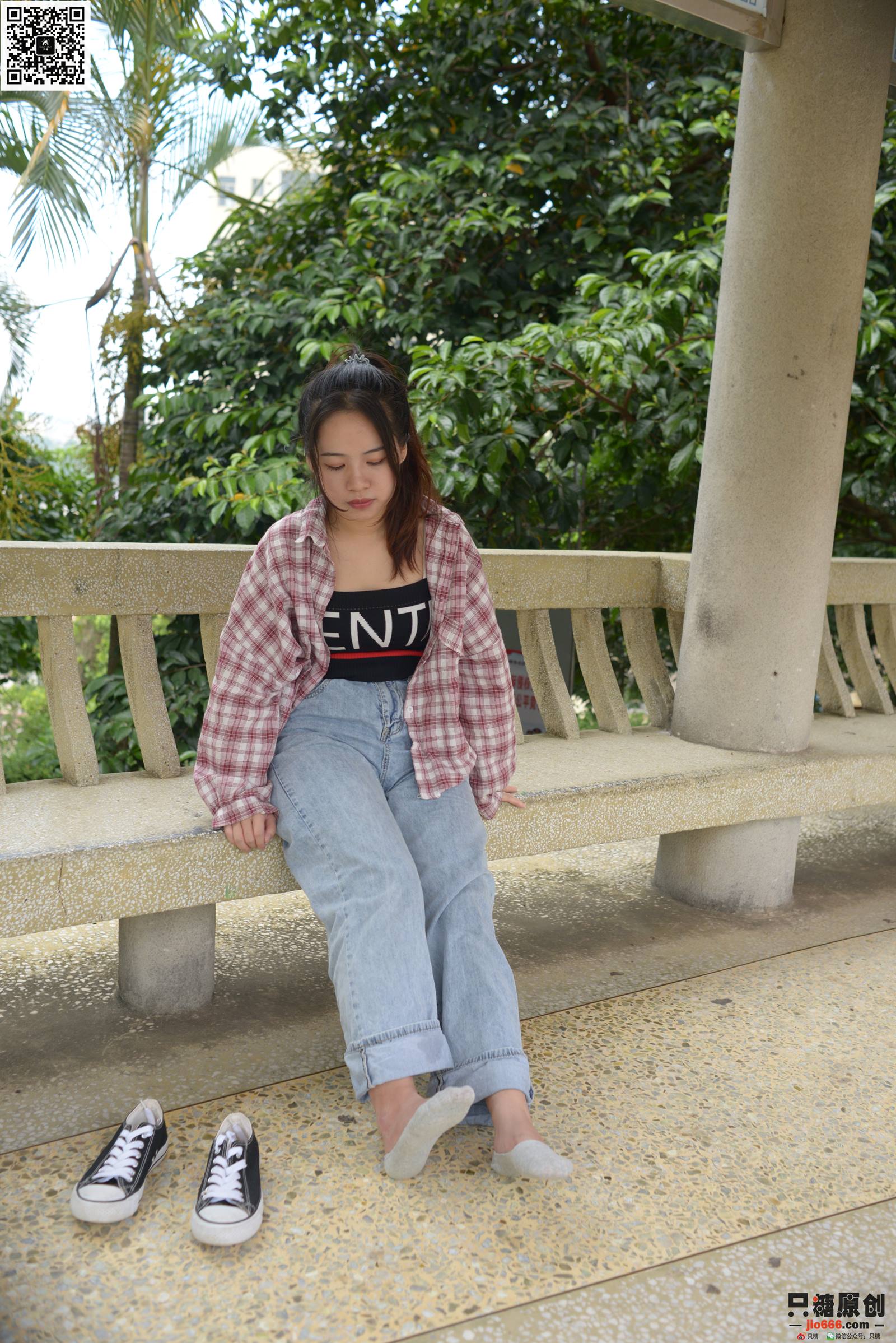 图片[40]-只糖棉袜 NO.441 薛睛 – 夏日人间 [57P] – 速更版-美库