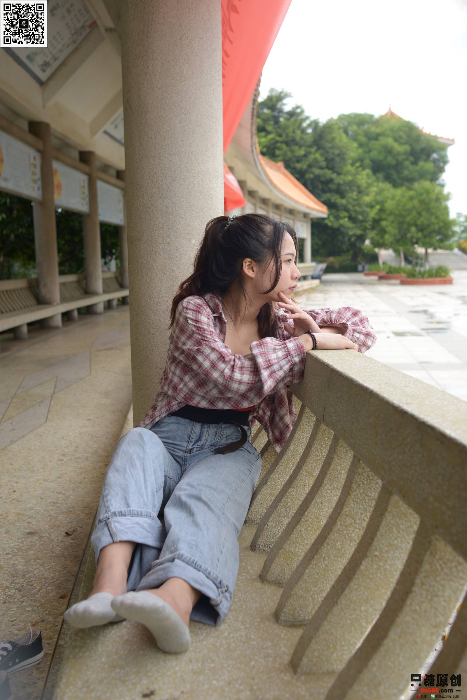 图片[41]-只糖棉袜 NO.441 薛睛 – 夏日人间 [57P] – 速更版-美库