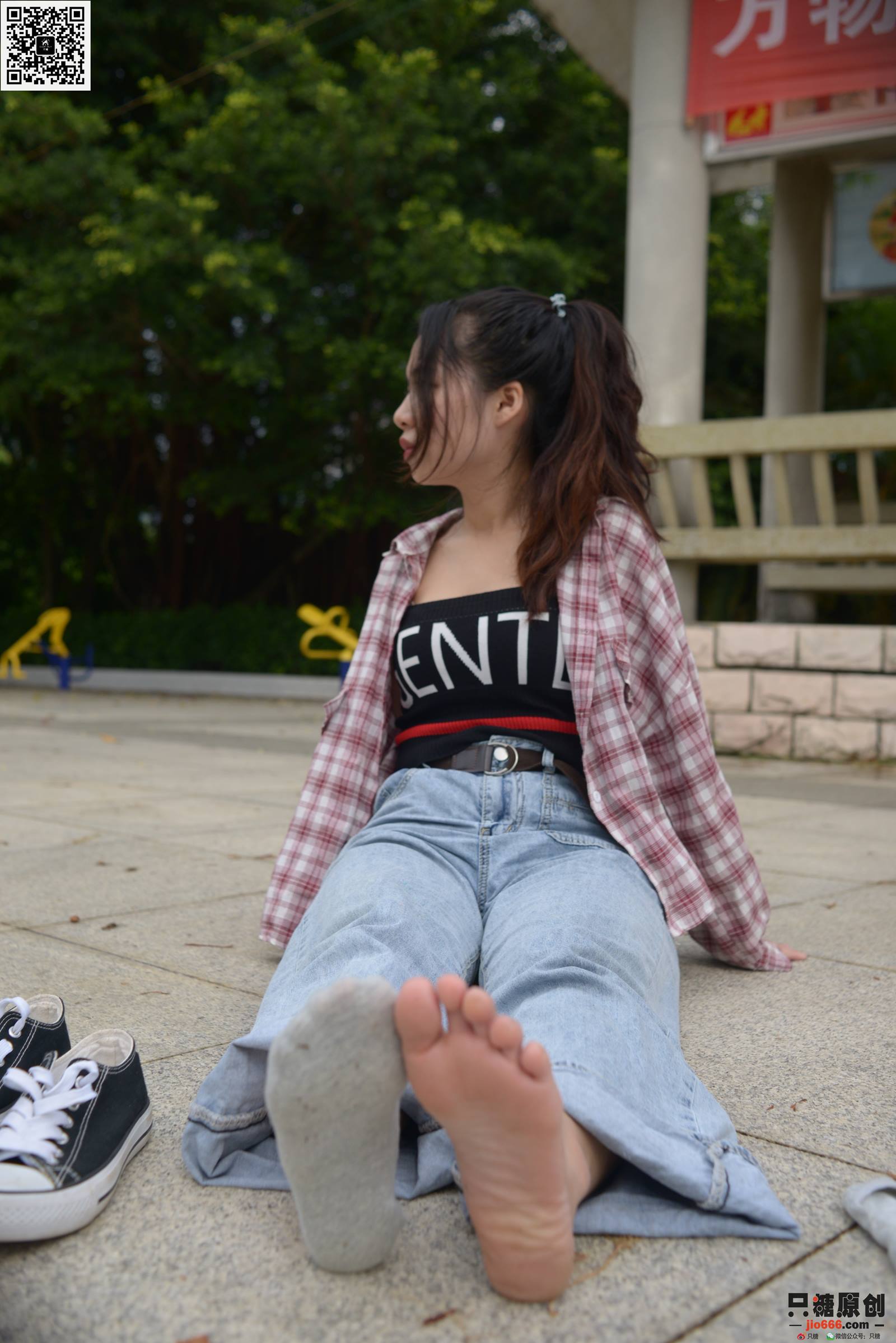 图片[53]-只糖棉袜 NO.441 薛睛 – 夏日人间 [57P] – 速更版-美库