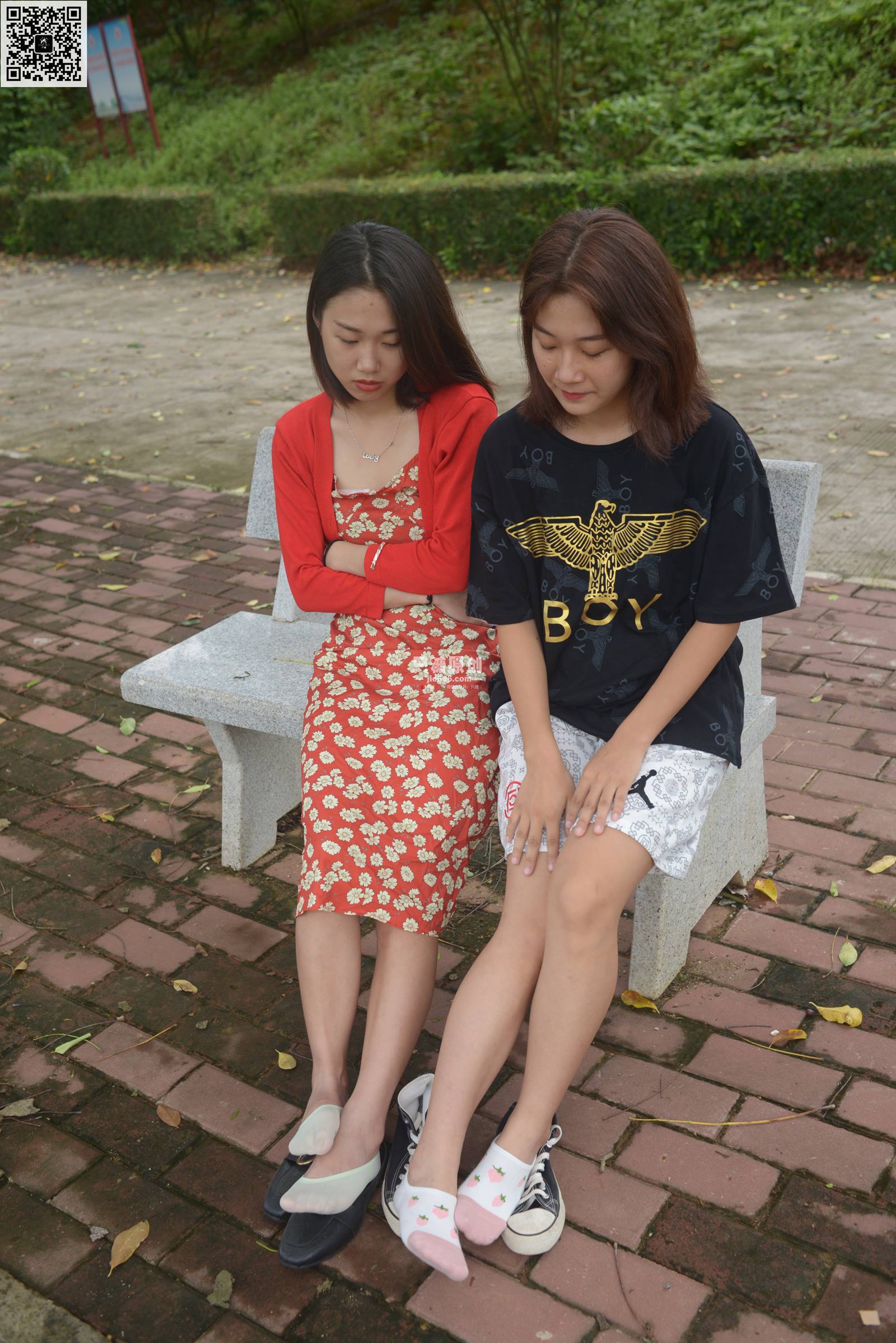 图片[27]-只糖棉袜 NO.496 姗姗&林恬 – 相离莫相忘 [59P] – 速更版-美库