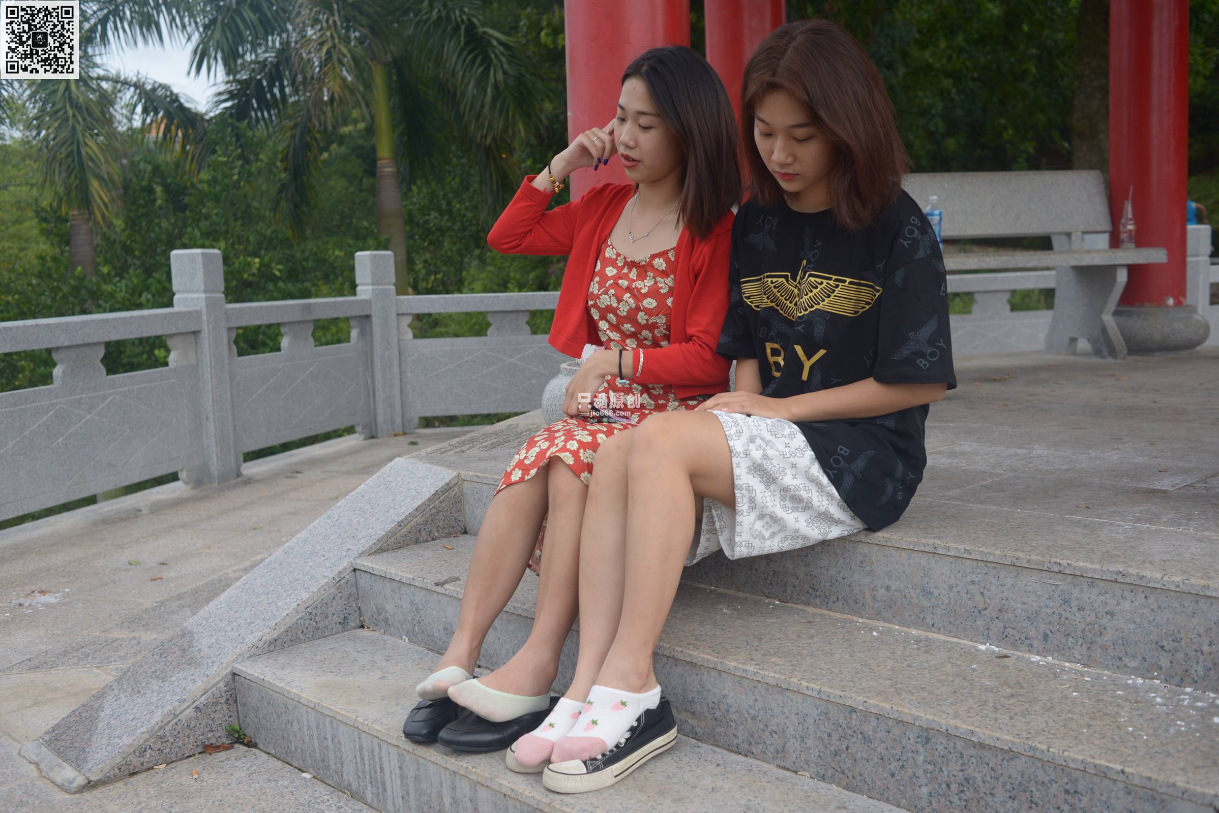 图片[28]-只糖棉袜 NO.496 姗姗&林恬 – 相离莫相忘 [59P] – 速更版-美库