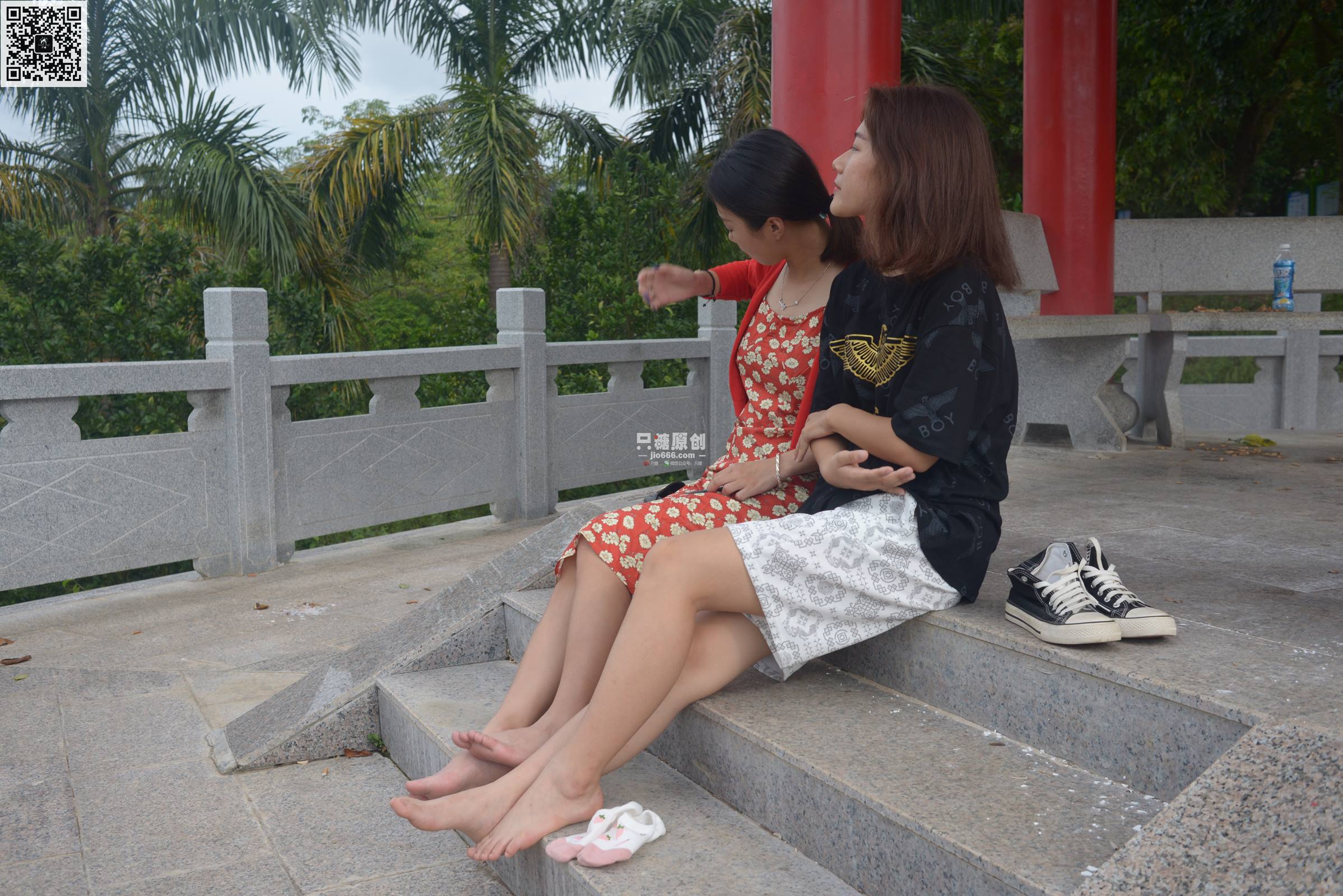 图片[59]-只糖棉袜 NO.496 姗姗&林恬 – 相离莫相忘 [59P] – 速更版-美库