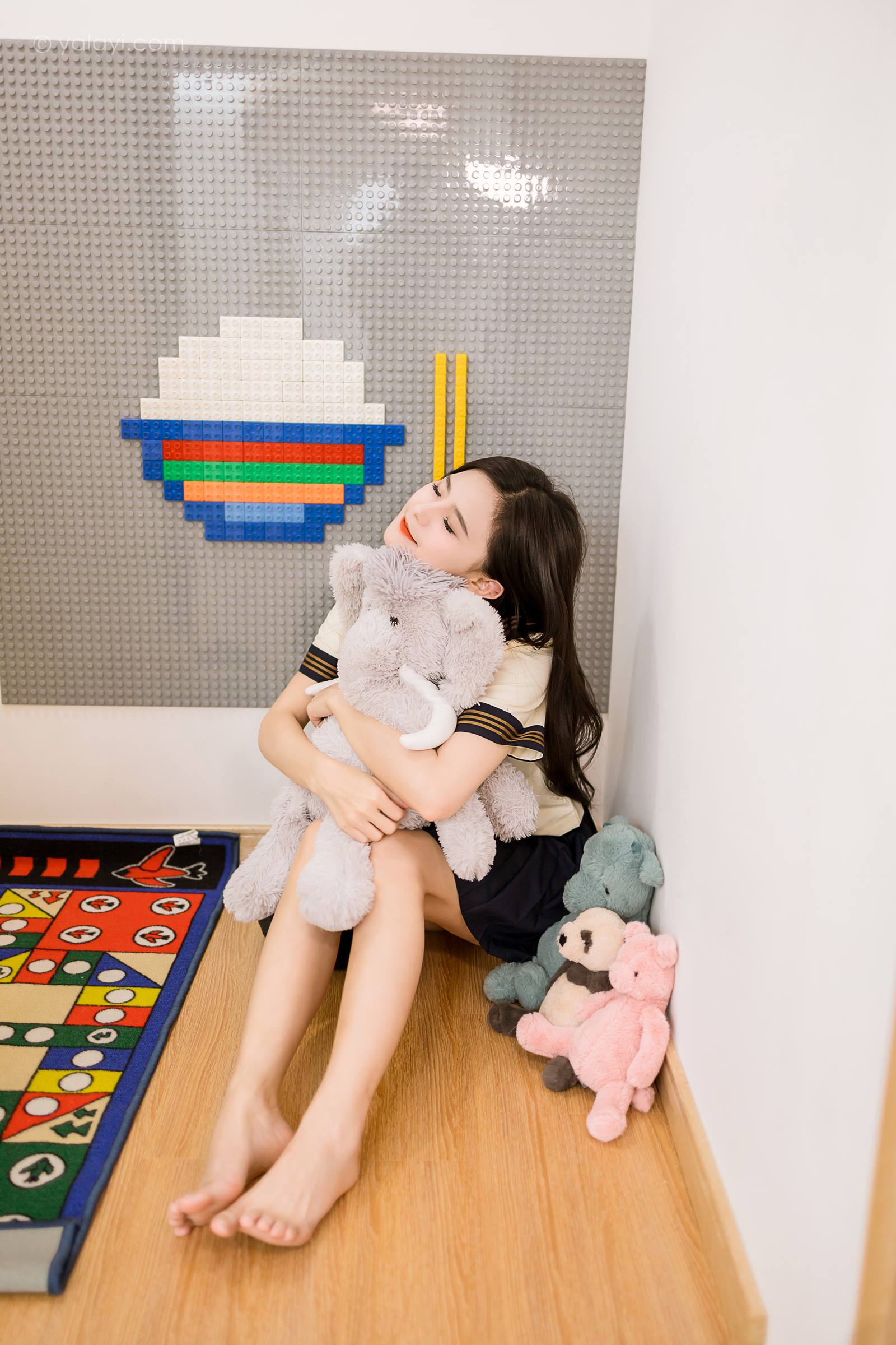 图片[24]-[YALAYI雅拉伊]2023.08.31 NO.1067 今天就穿jk吧 若婷[45+1P] – 速更版-美库