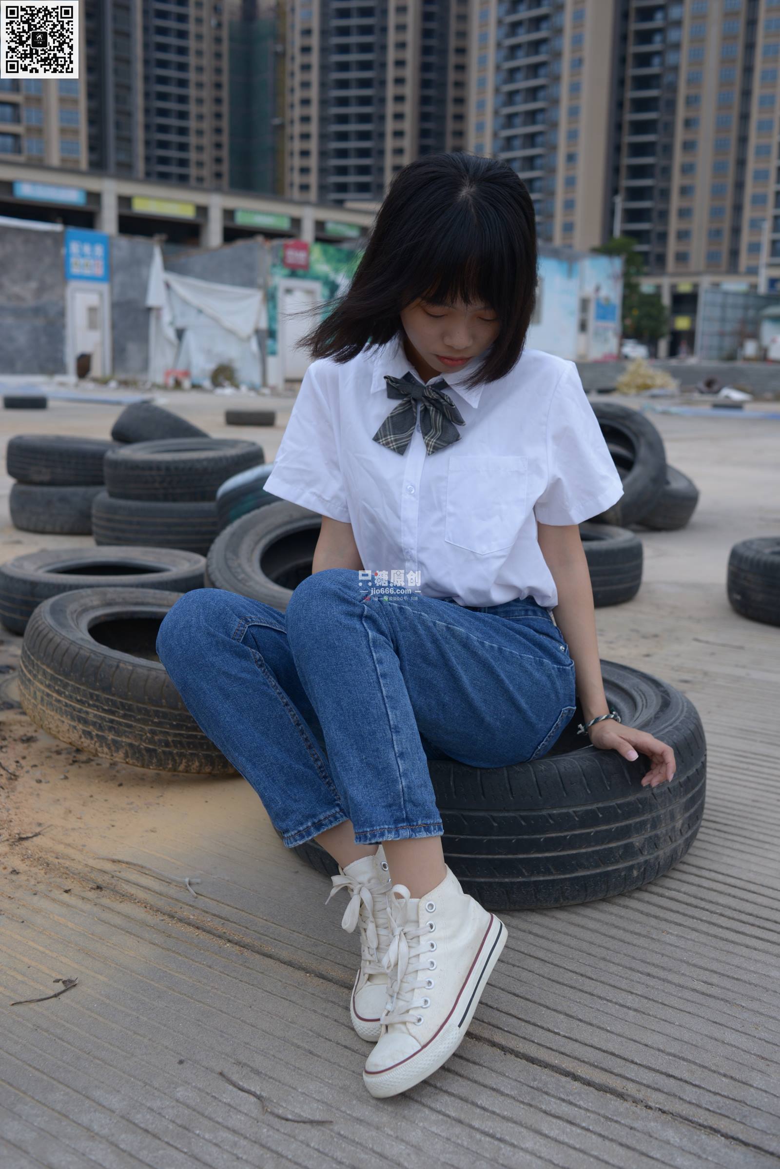 图片[14]-只糖棉袜 NO.526 悠悠 – 神明的储物罐 [146P] – 速更版-美库