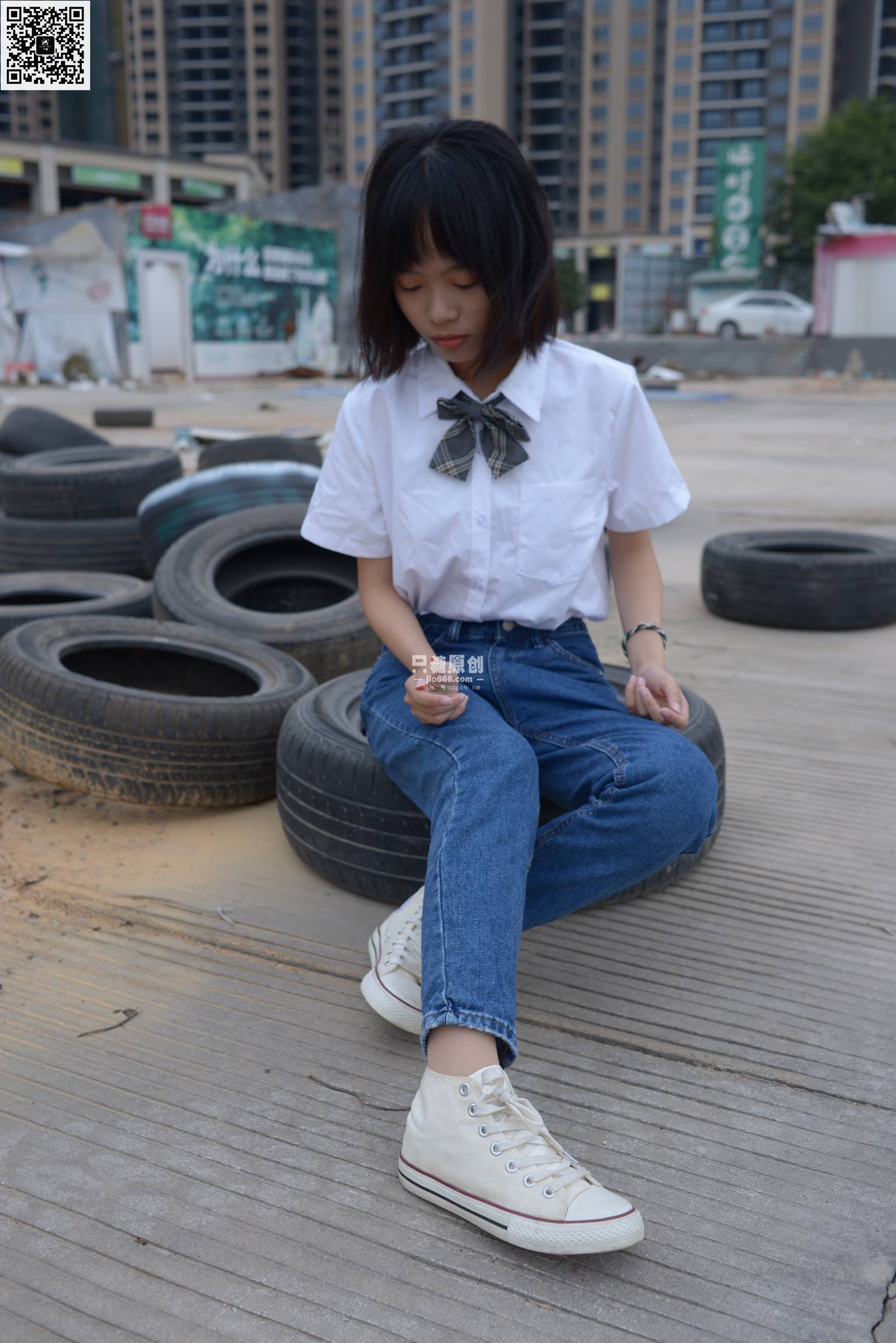 图片[18]-只糖棉袜 NO.526 悠悠 – 神明的储物罐 [146P] – 速更版-美库