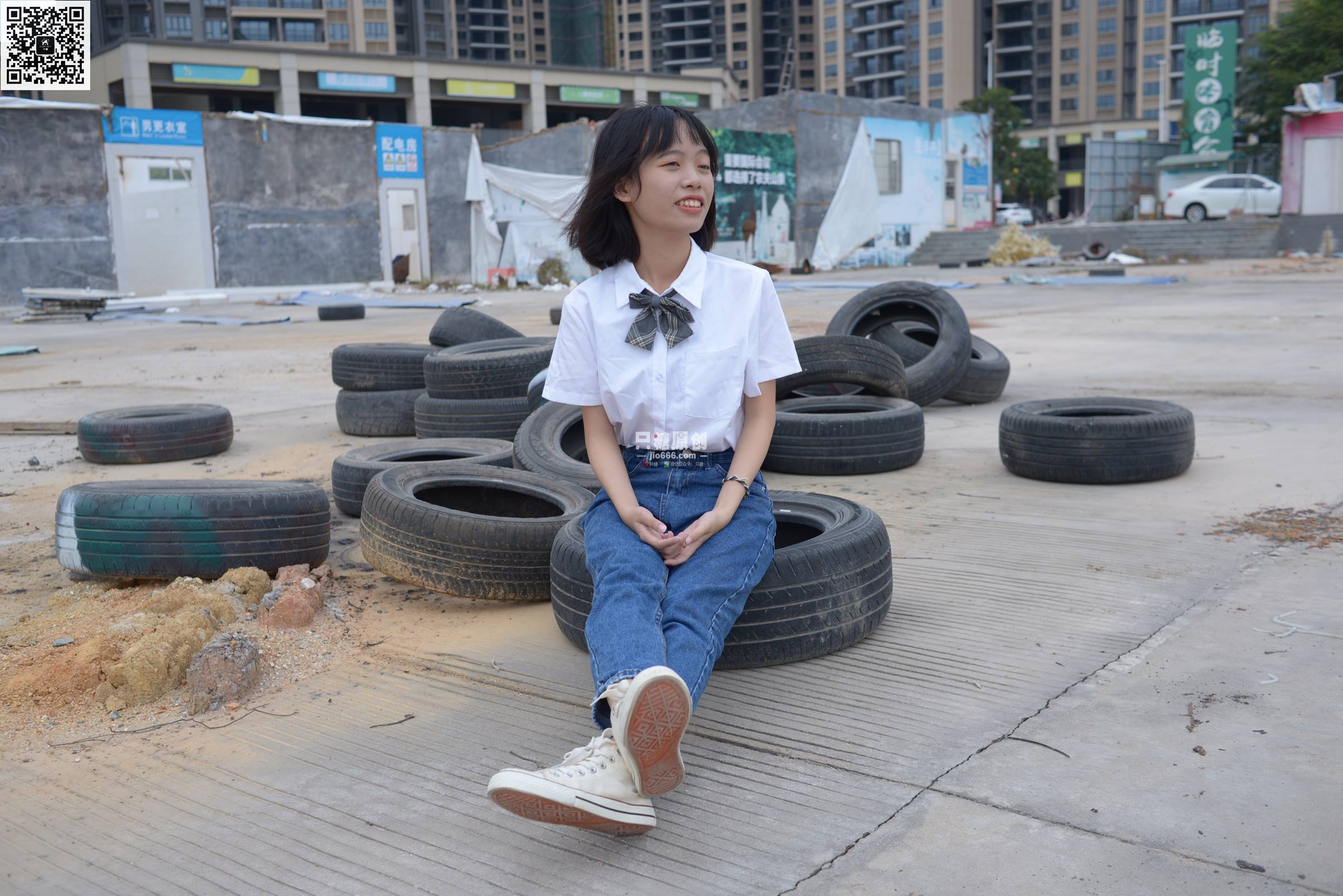 图片[24]-只糖棉袜 NO.526 悠悠 – 神明的储物罐 [146P] – 速更版-美库