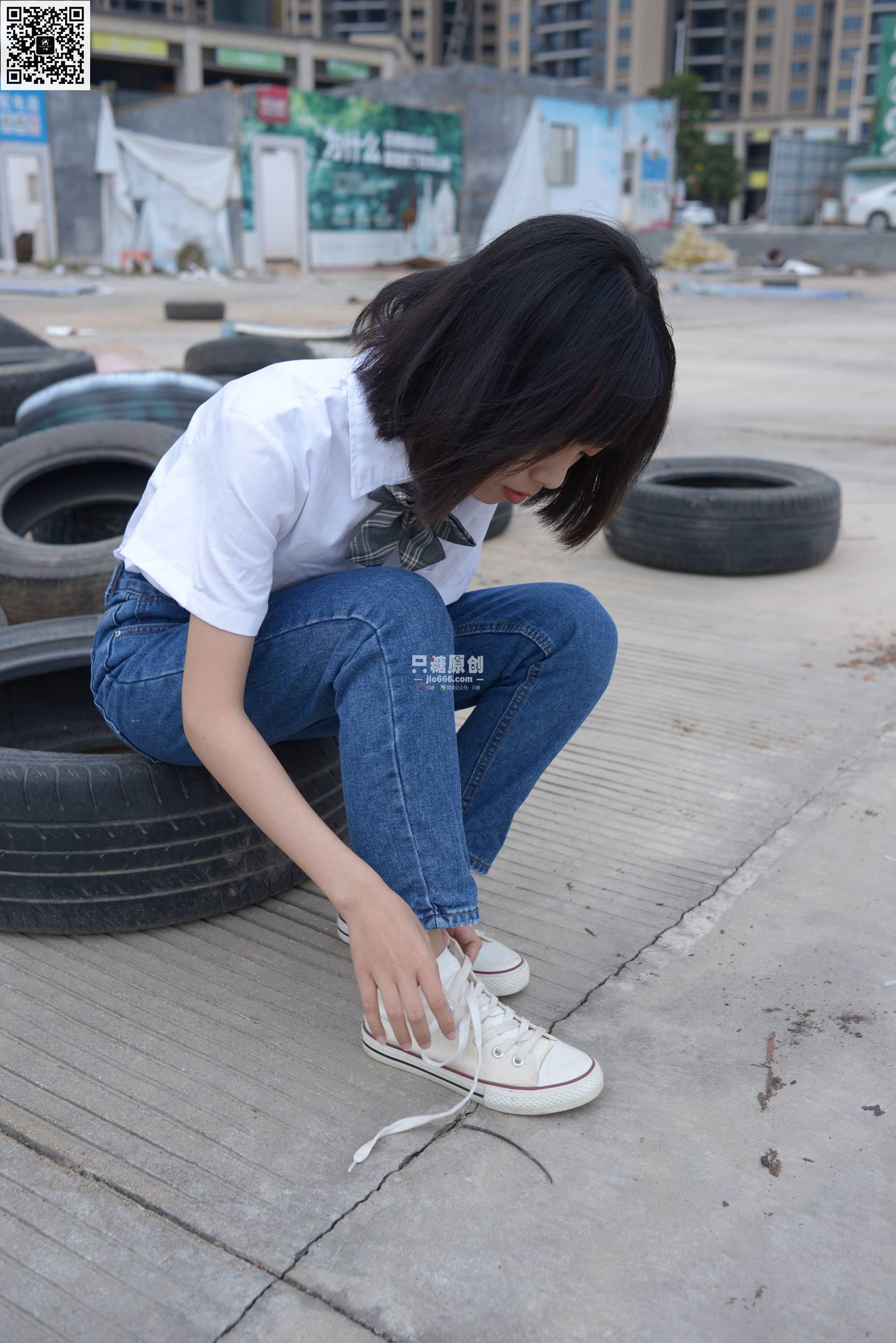 图片[43]-只糖棉袜 NO.526 悠悠 – 神明的储物罐 [146P] – 速更版-美库