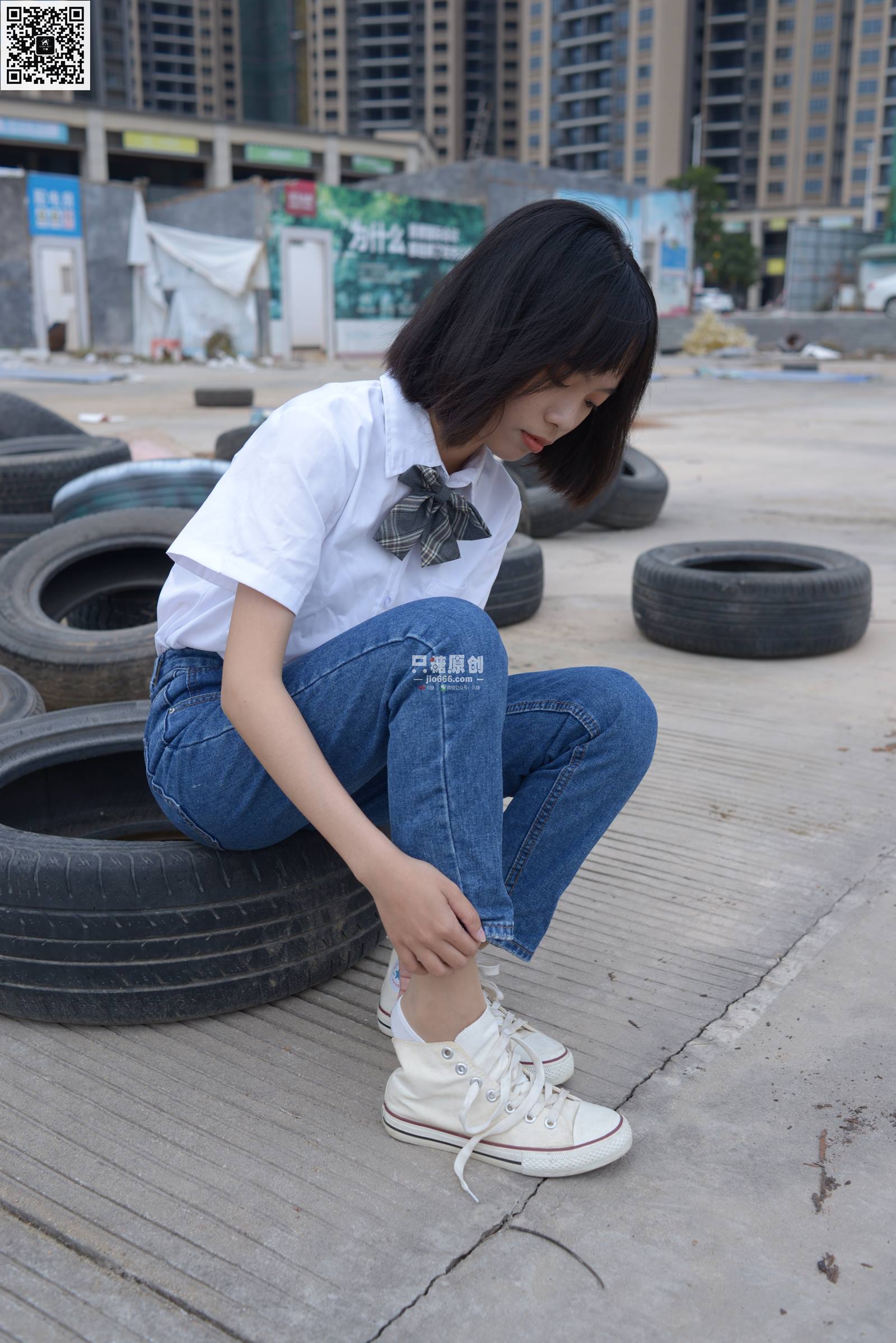 图片[45]-只糖棉袜 NO.526 悠悠 – 神明的储物罐 [146P] – 速更版-美库