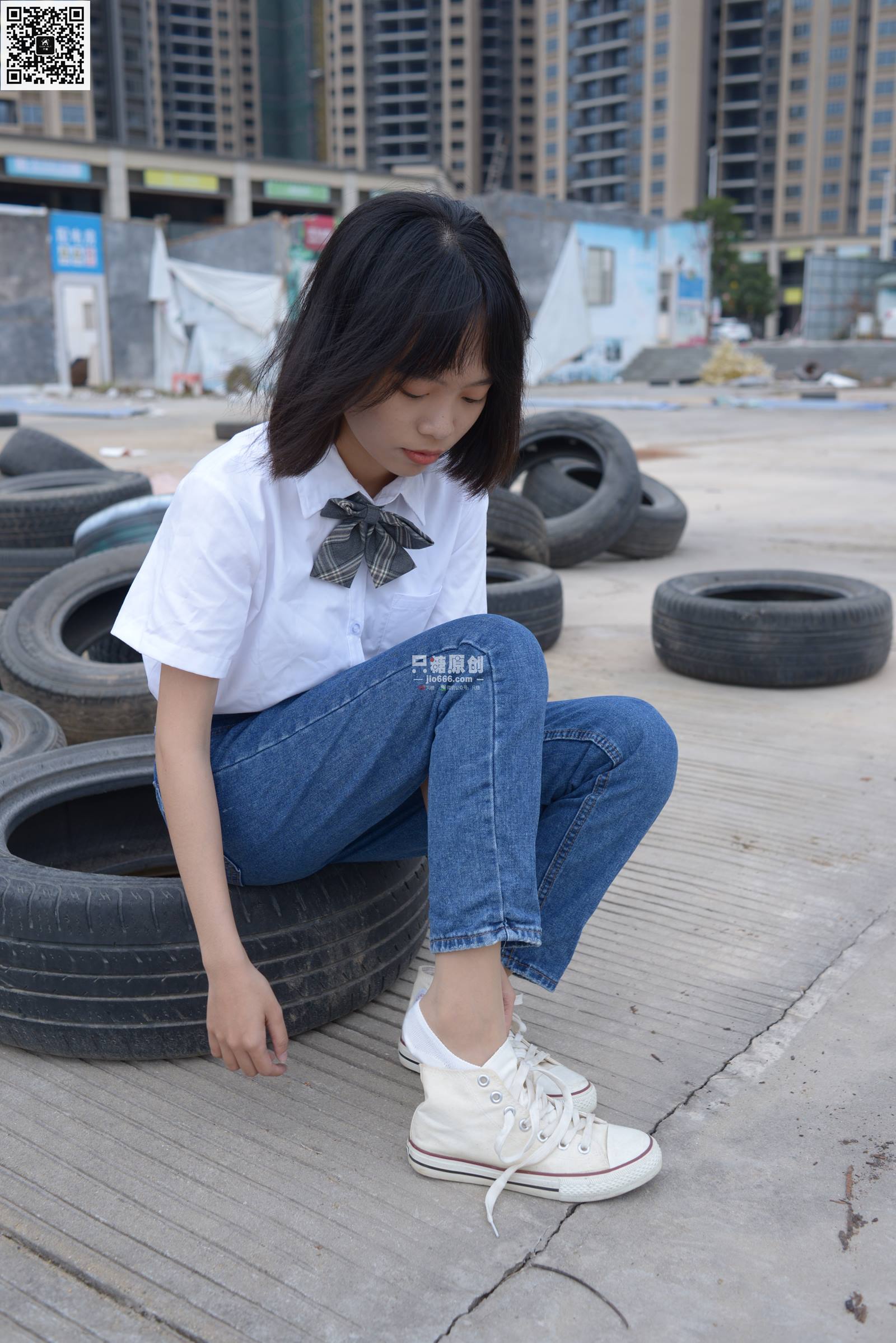 图片[46]-只糖棉袜 NO.526 悠悠 – 神明的储物罐 [146P] – 速更版-美库