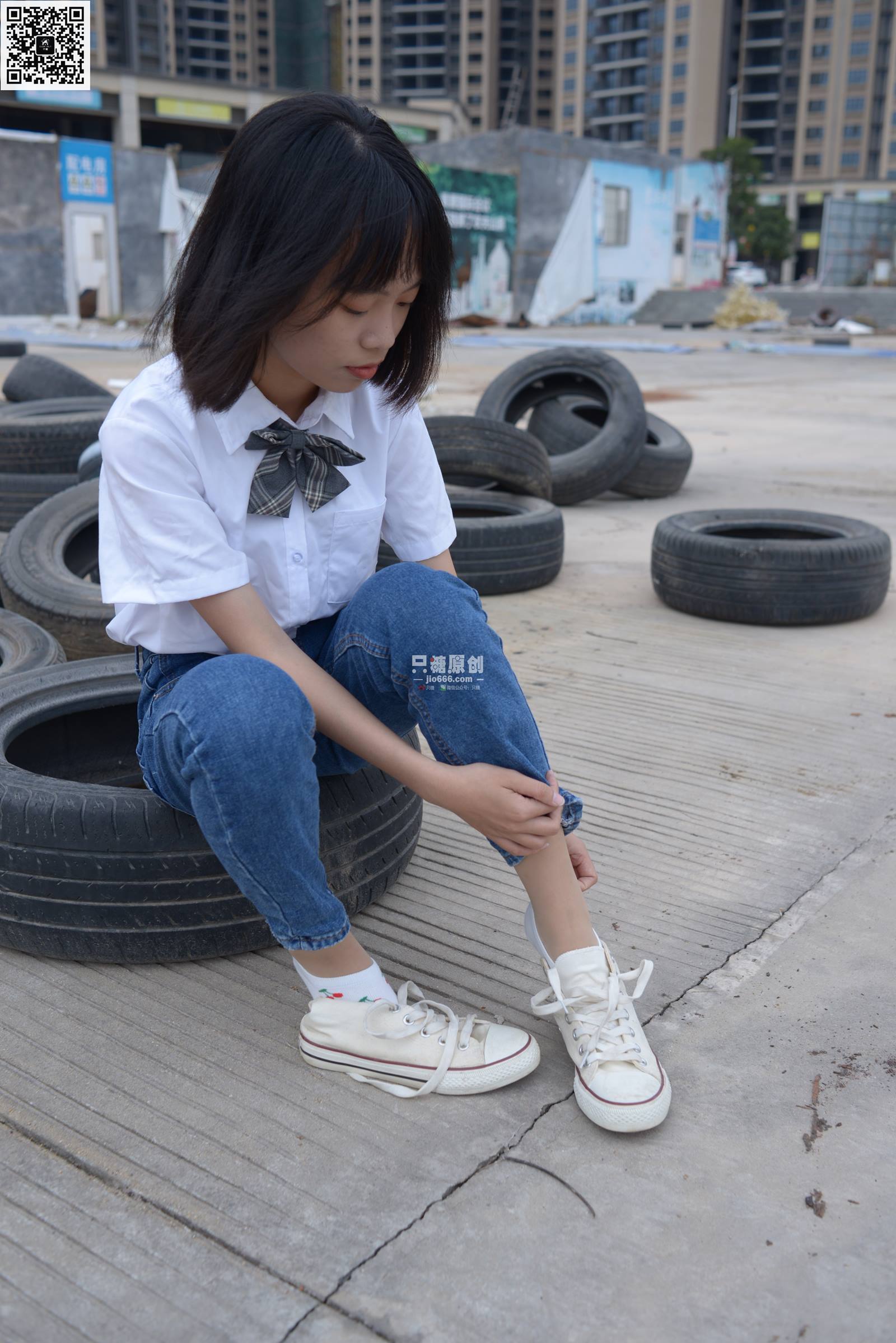 图片[53]-只糖棉袜 NO.526 悠悠 – 神明的储物罐 [146P] – 速更版-美库